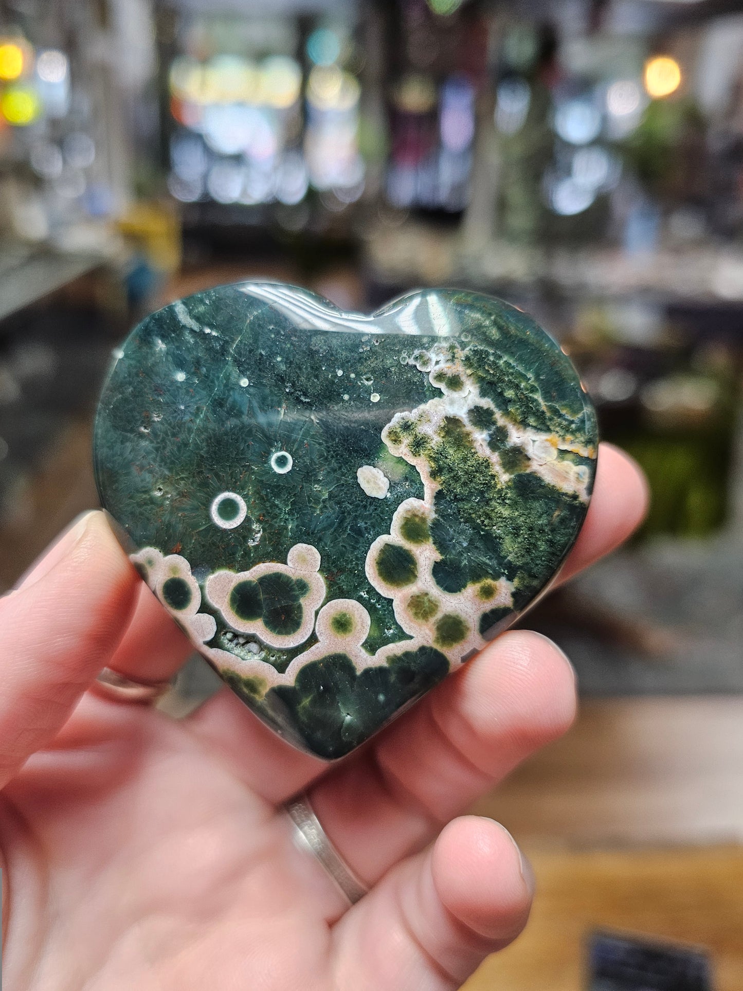 Kabamby Ocean Jasper Heart