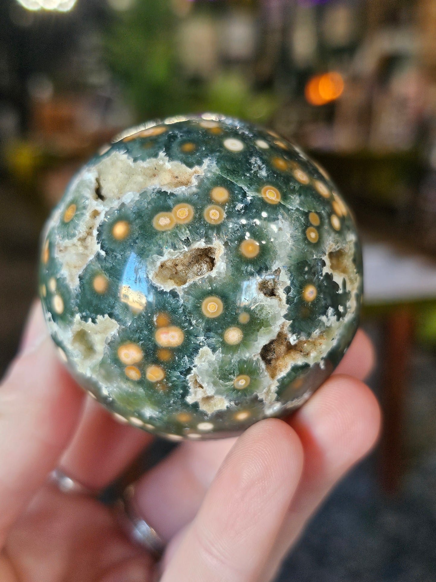Ocean Jasper Sphere