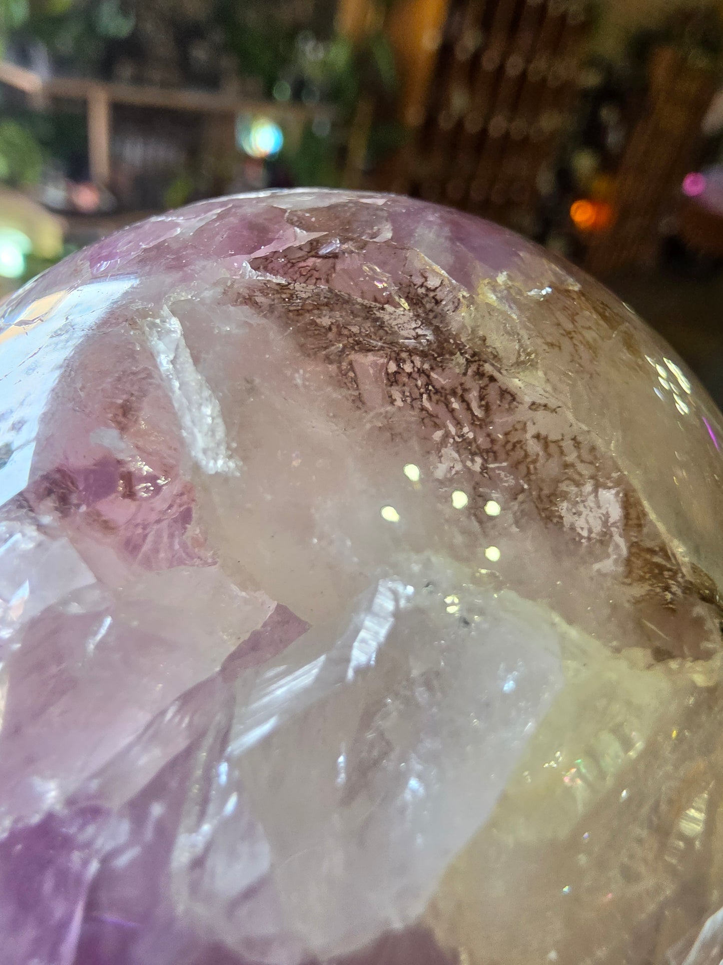 Amethyst Flower Agate