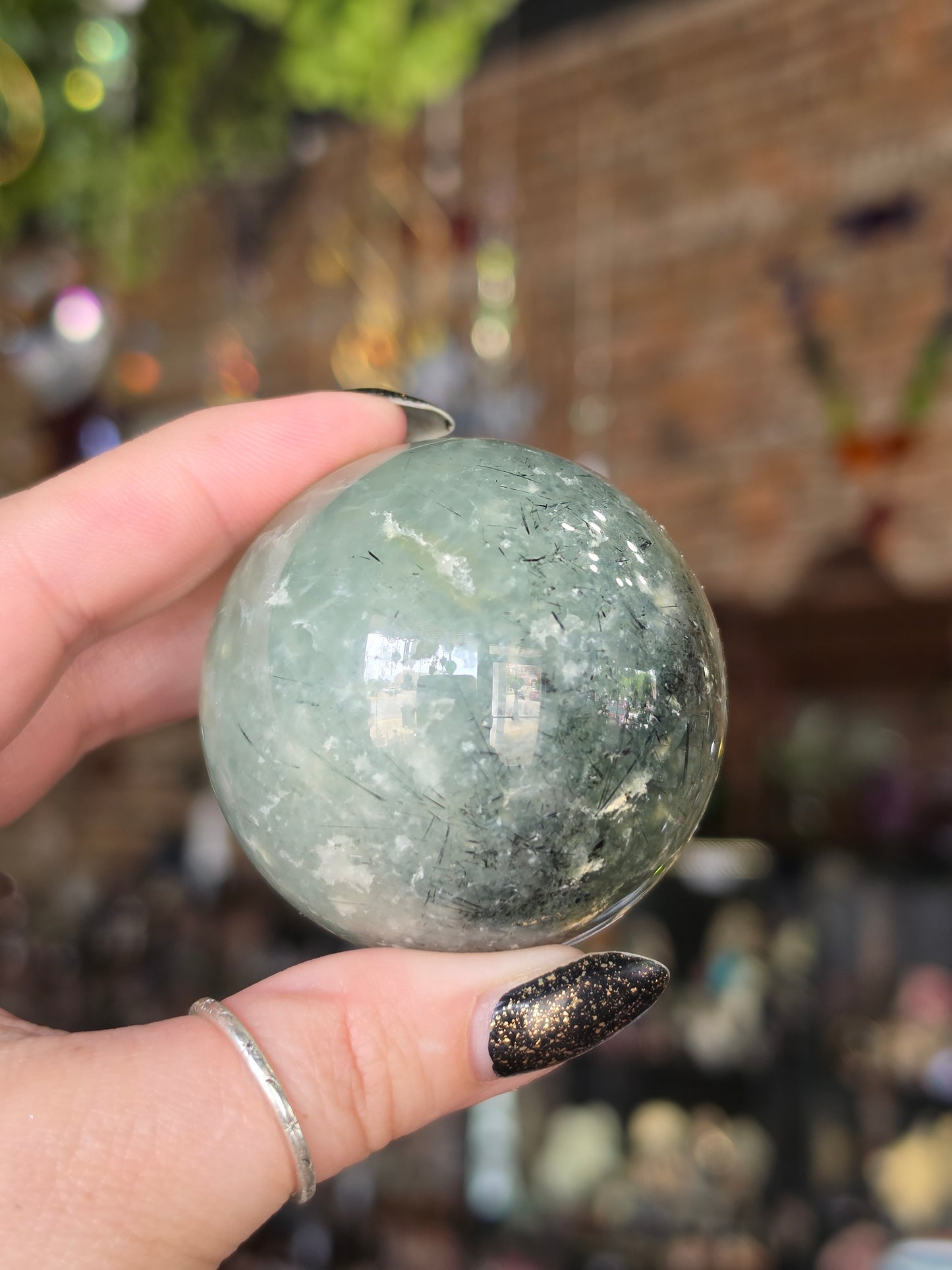 Prehnite Sphere