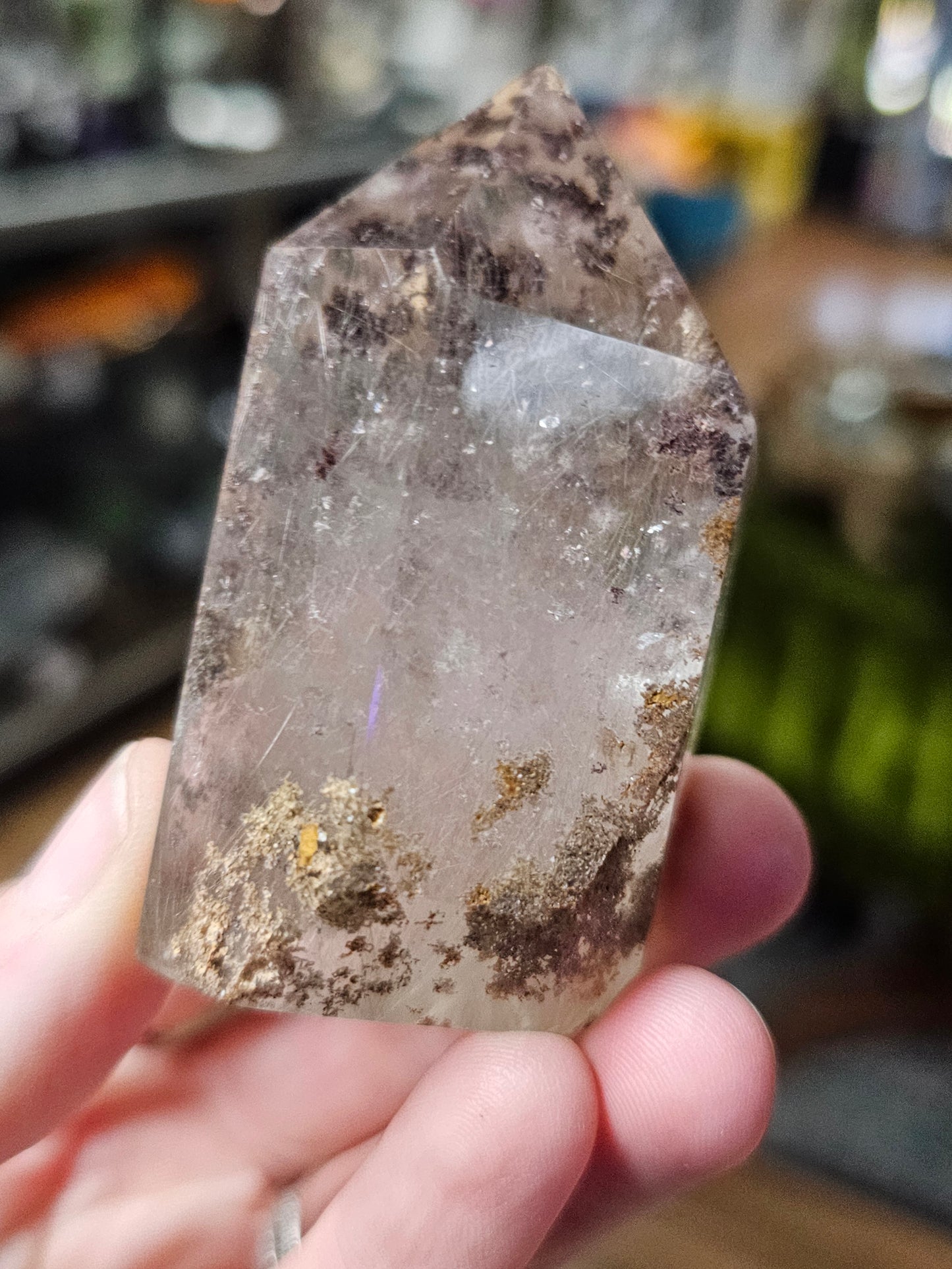 Garden and Rutile Quartz Point