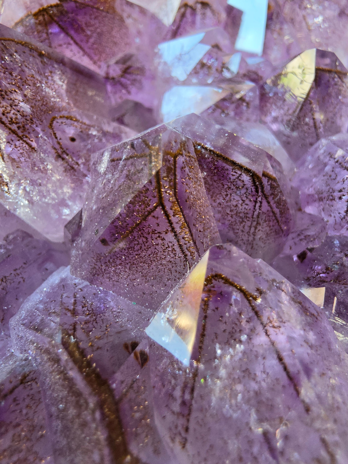 Included Amethyst Cluster
