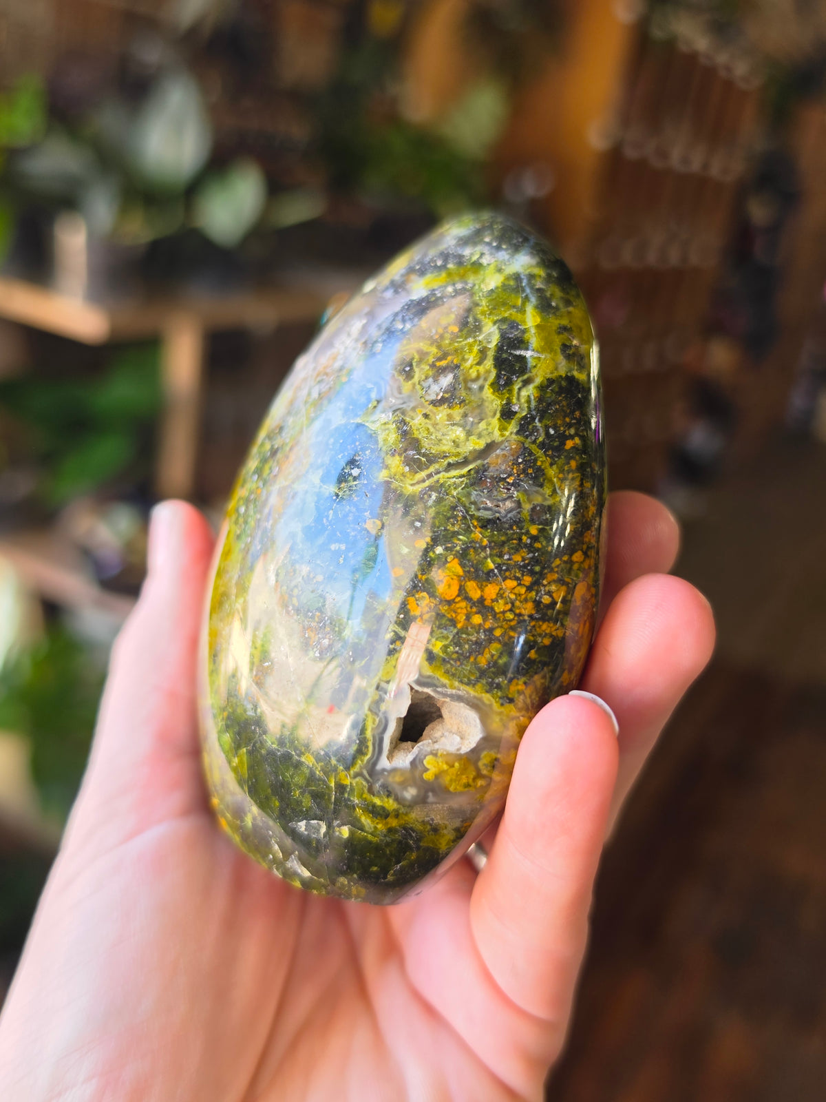 Common Green Opal Freeform