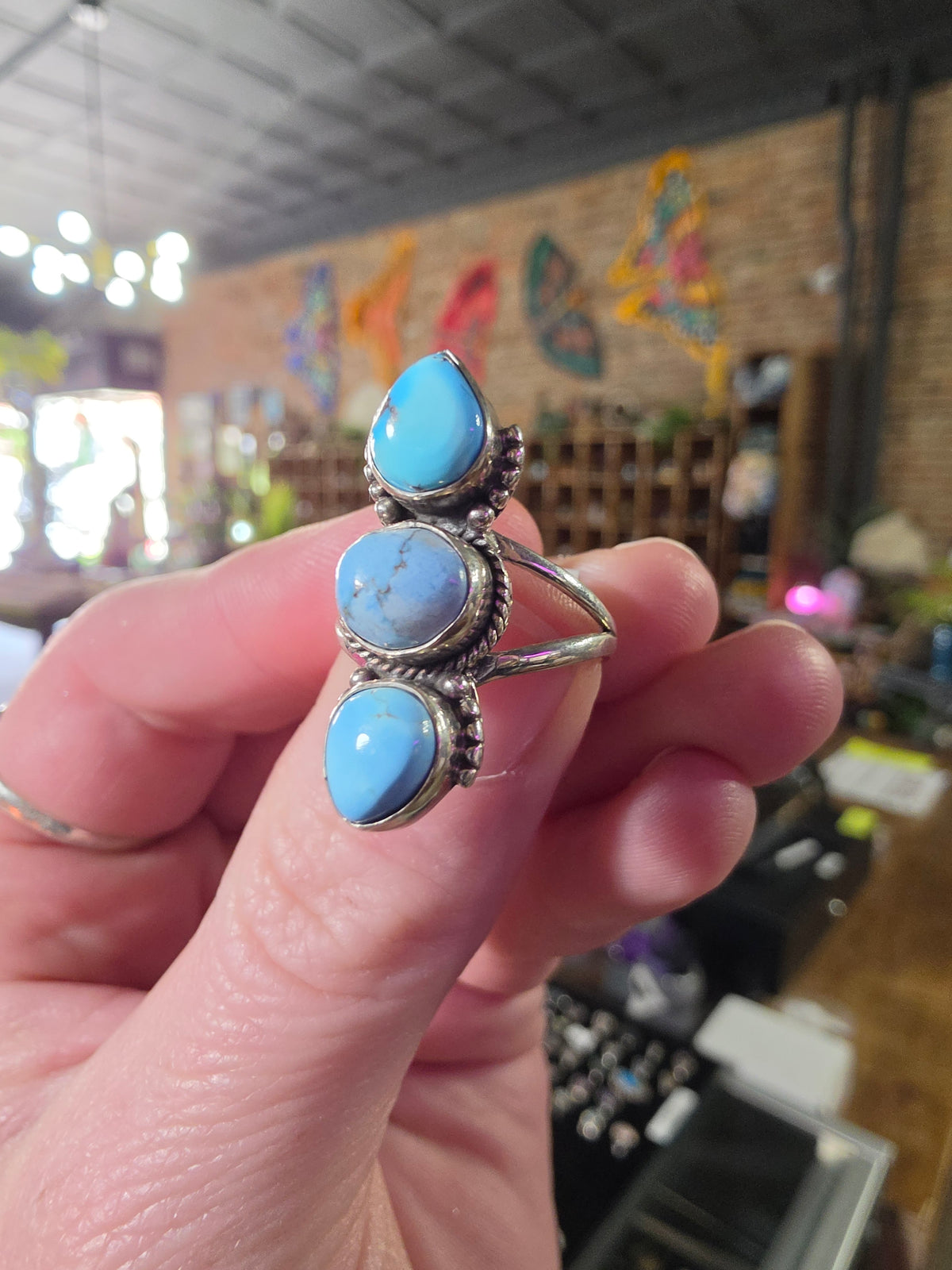 Golden Hills Turquoise Size 7