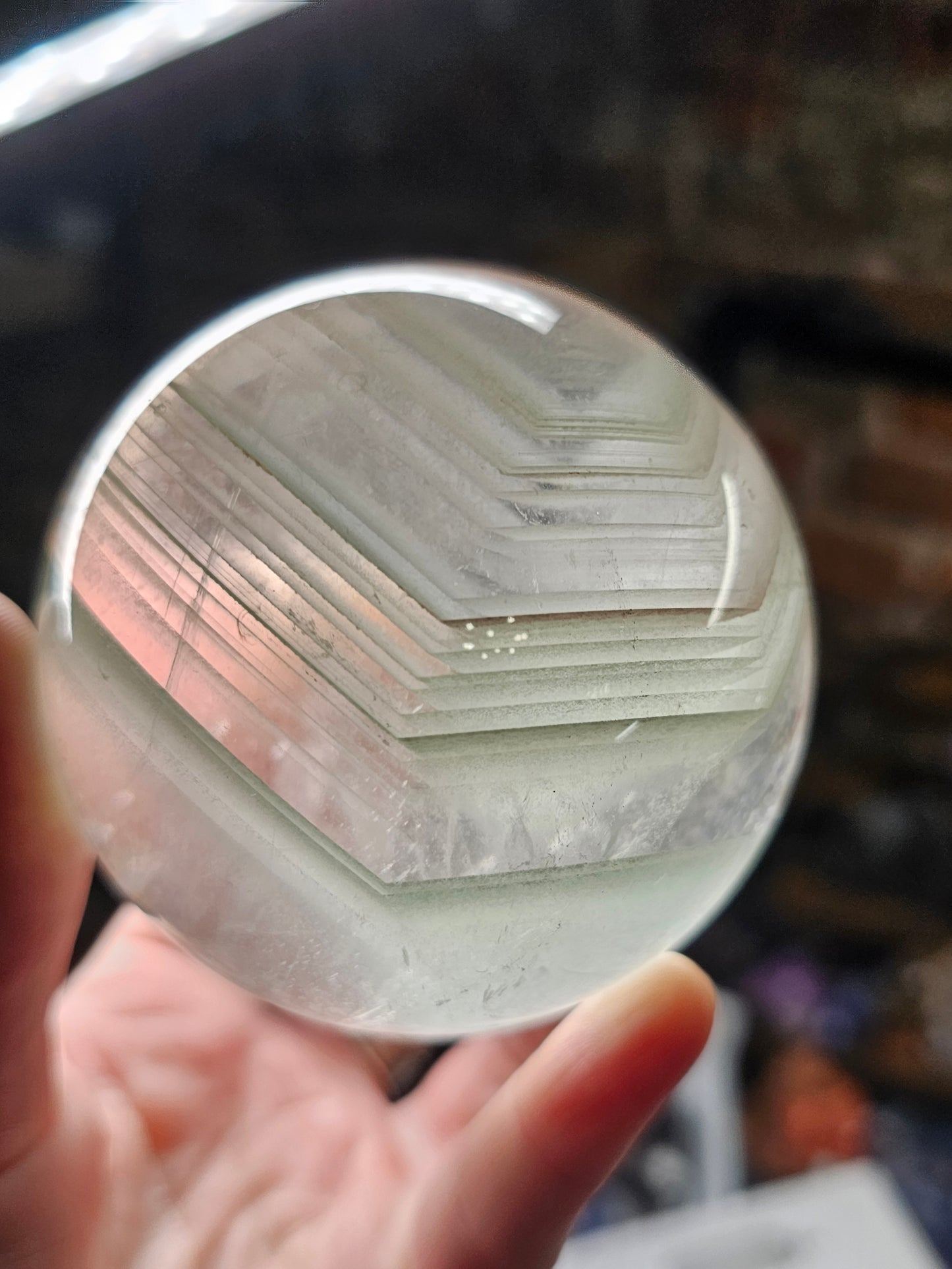 Chlorite Phantom Quartz Sphere