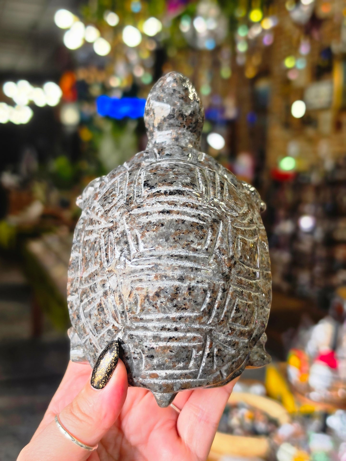 Yooperlite Carved Turtle