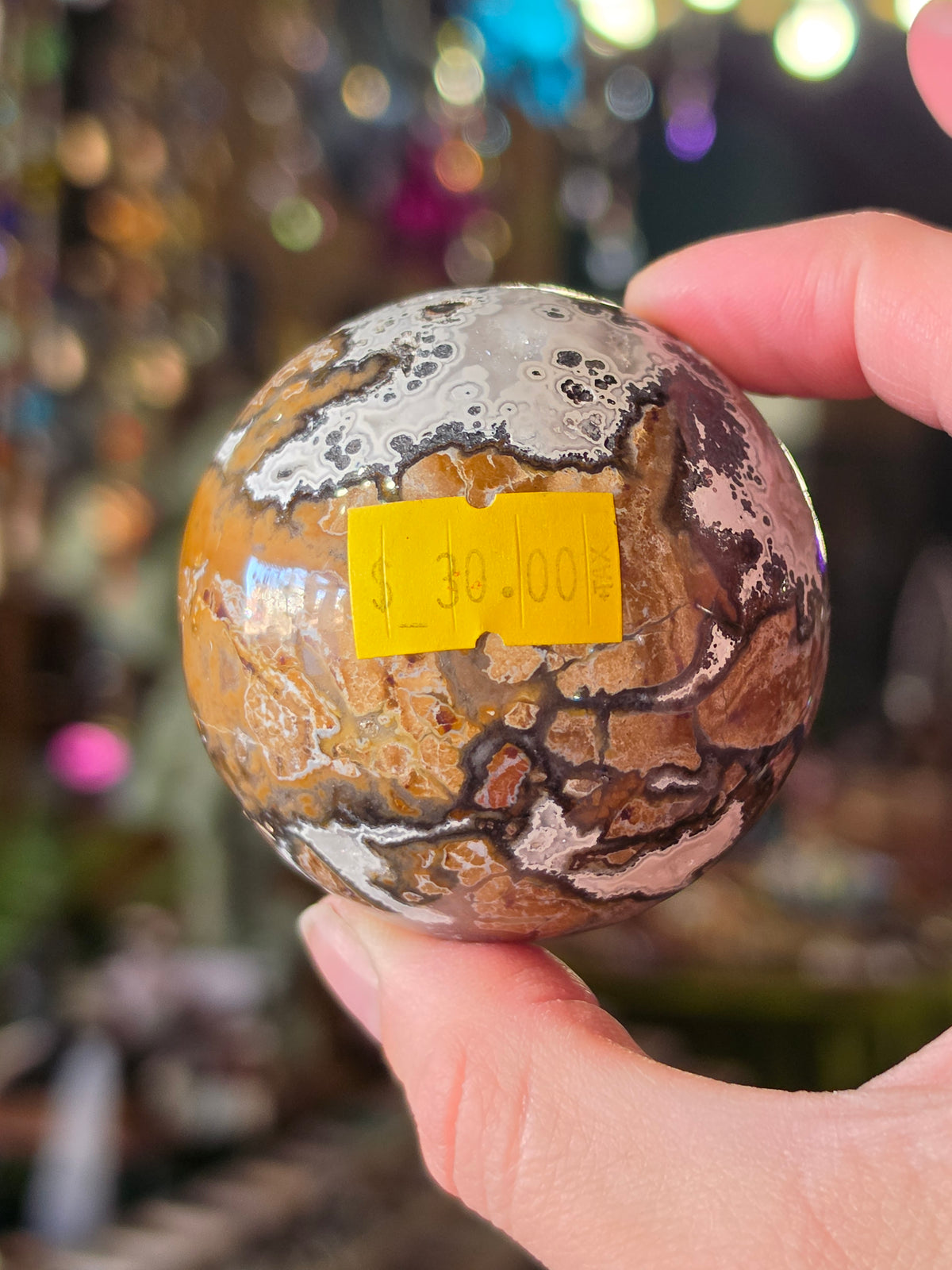 Canyon Jasper (Brecciated Jasper) Sphere