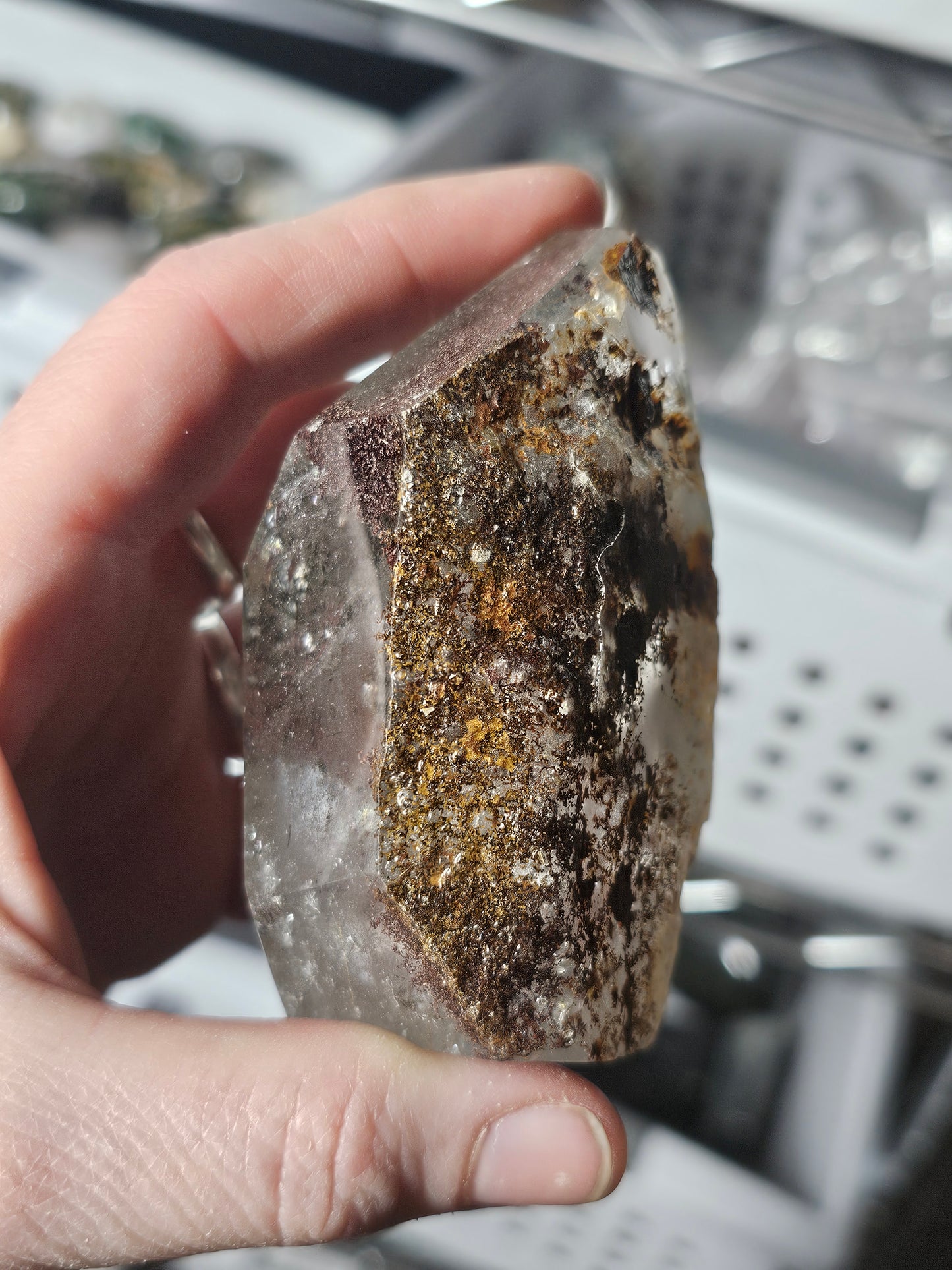 Rutilated Garden Quartz Freeform