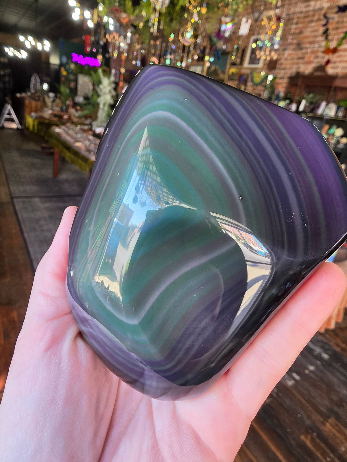 Rainbow Obsidian Freeform