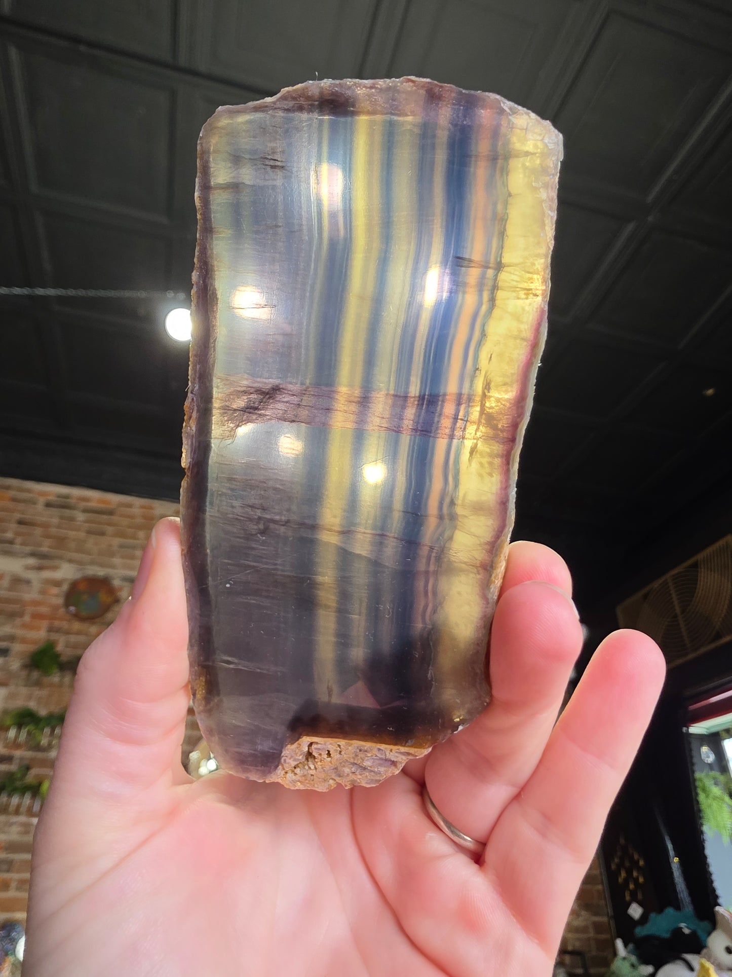 Polished Fluorite Window