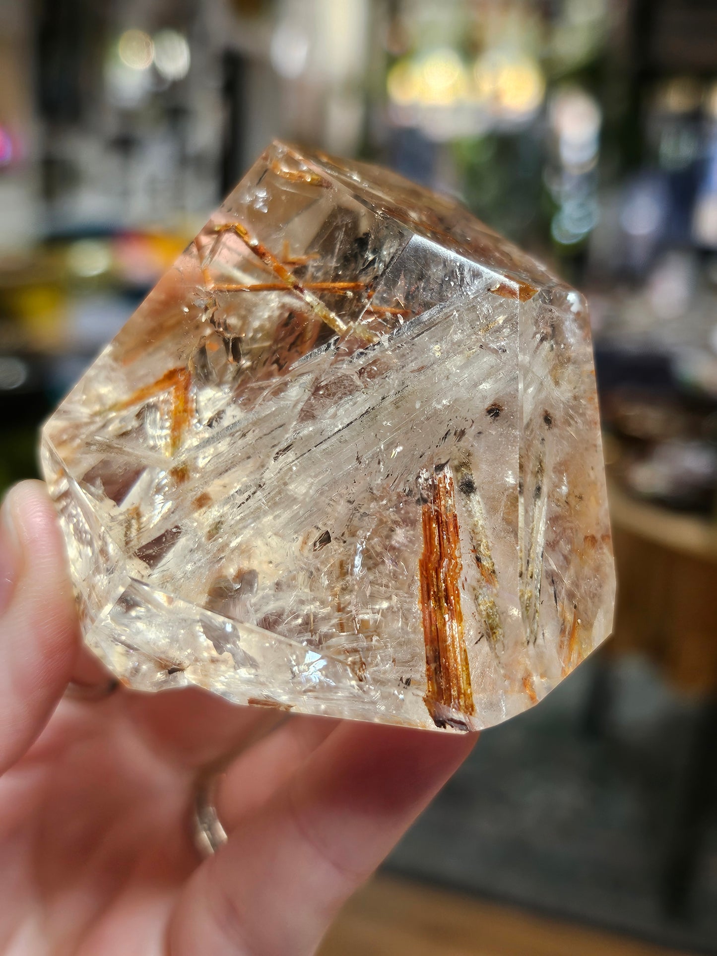 Amphibole in Quartz