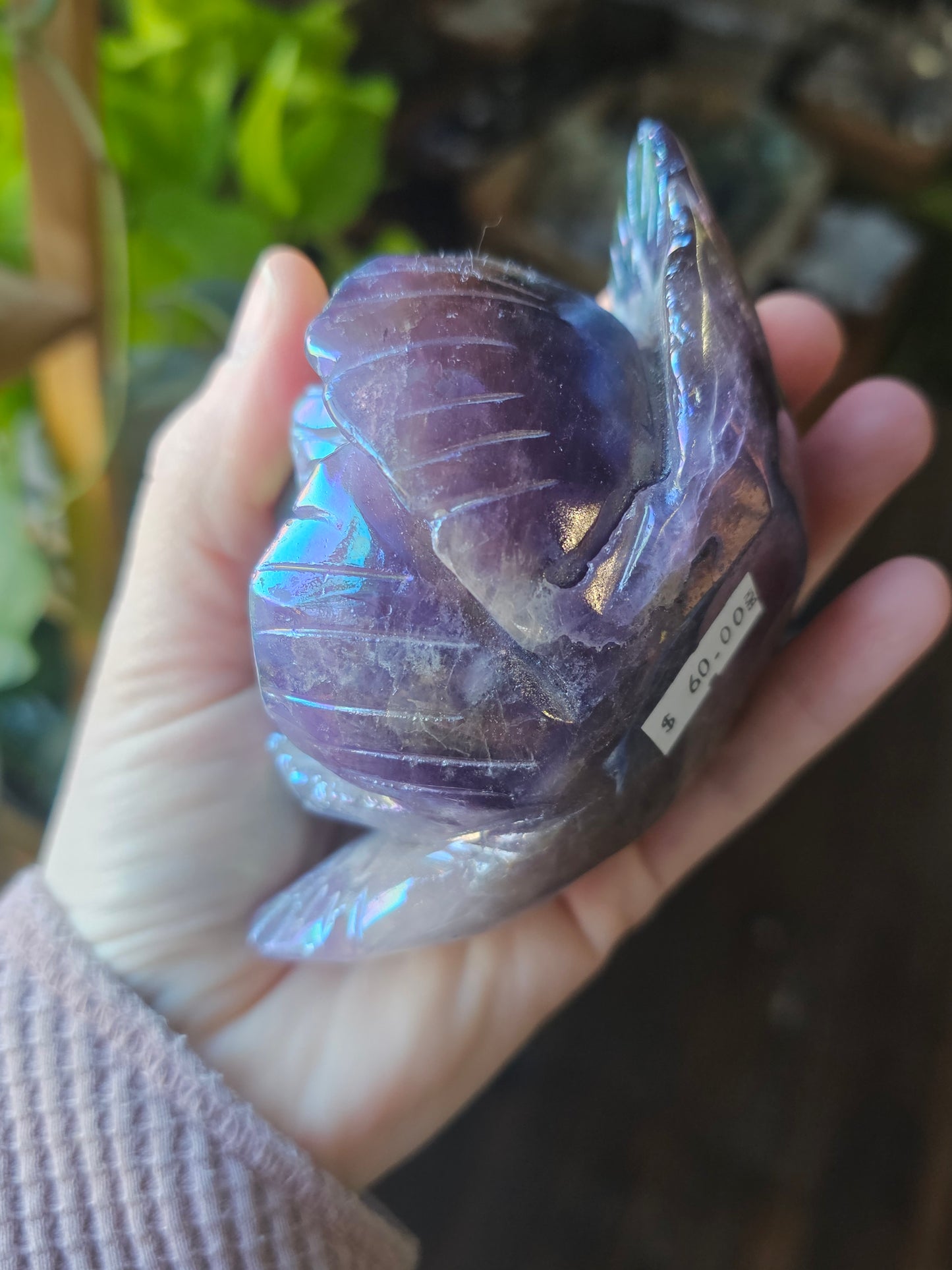 Aura Coated Amethyst