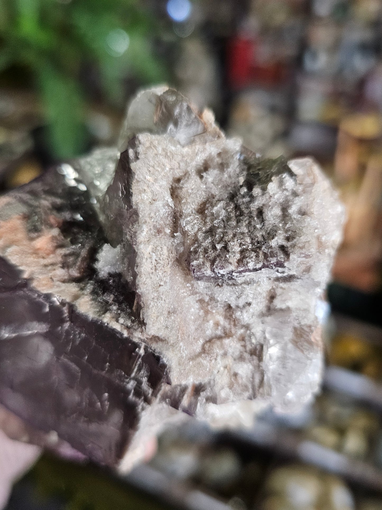 Purple Cubic Fluorite