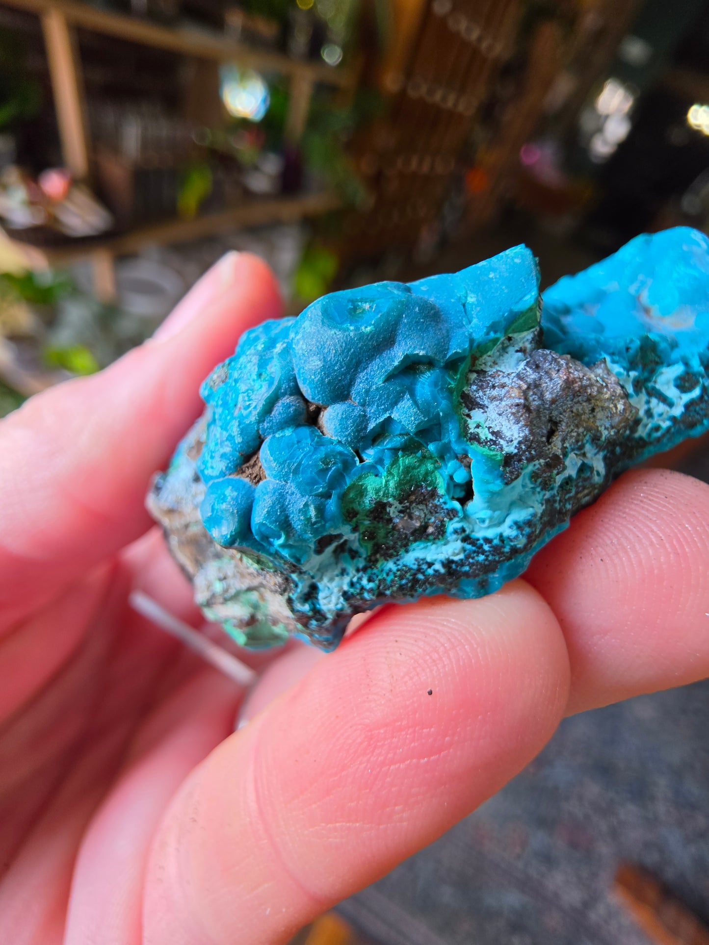 Chrysocolla and Malachite
