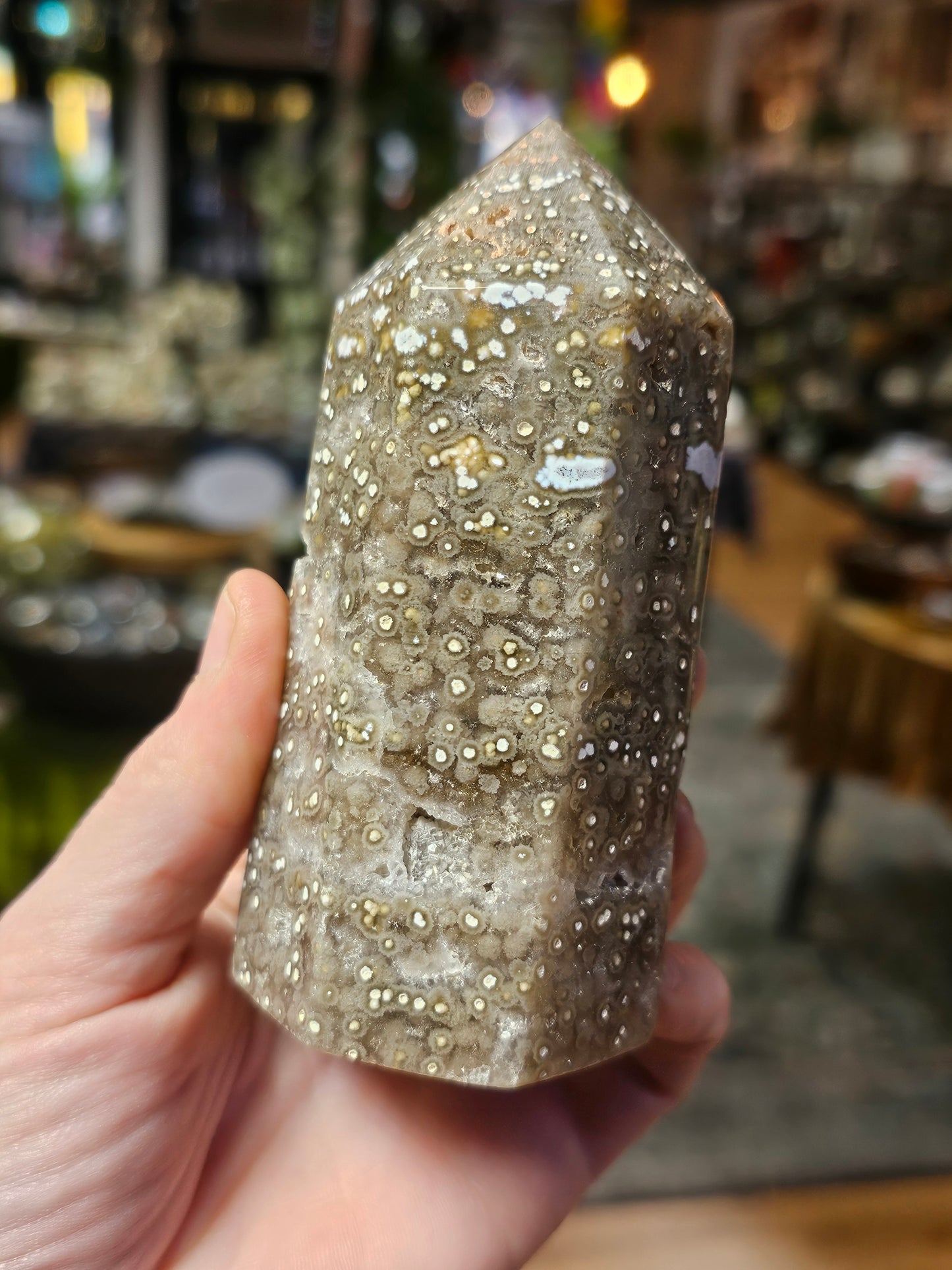 Orbicular Jasper Tower