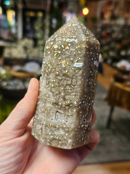 Orbicular Jasper Tower