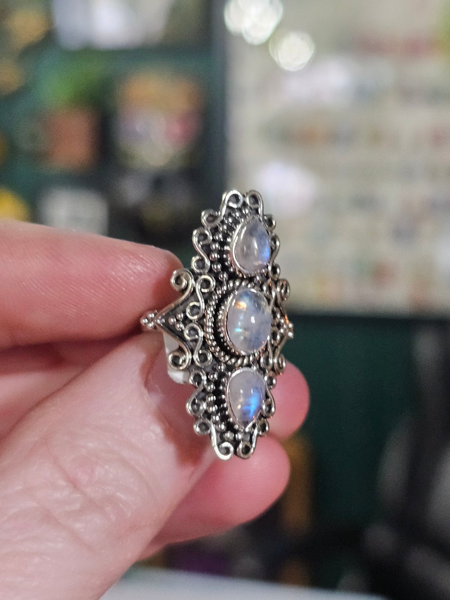 Moonstone Size 5 Ring