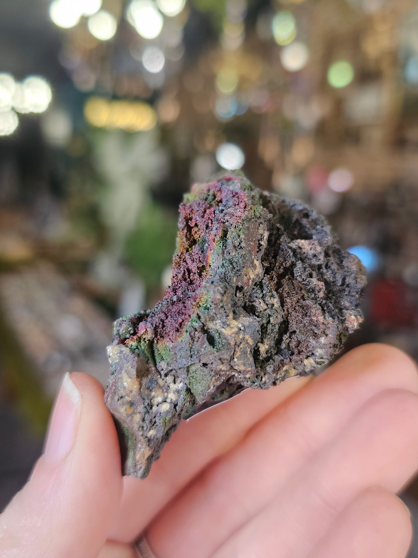 Iridescent Limonite