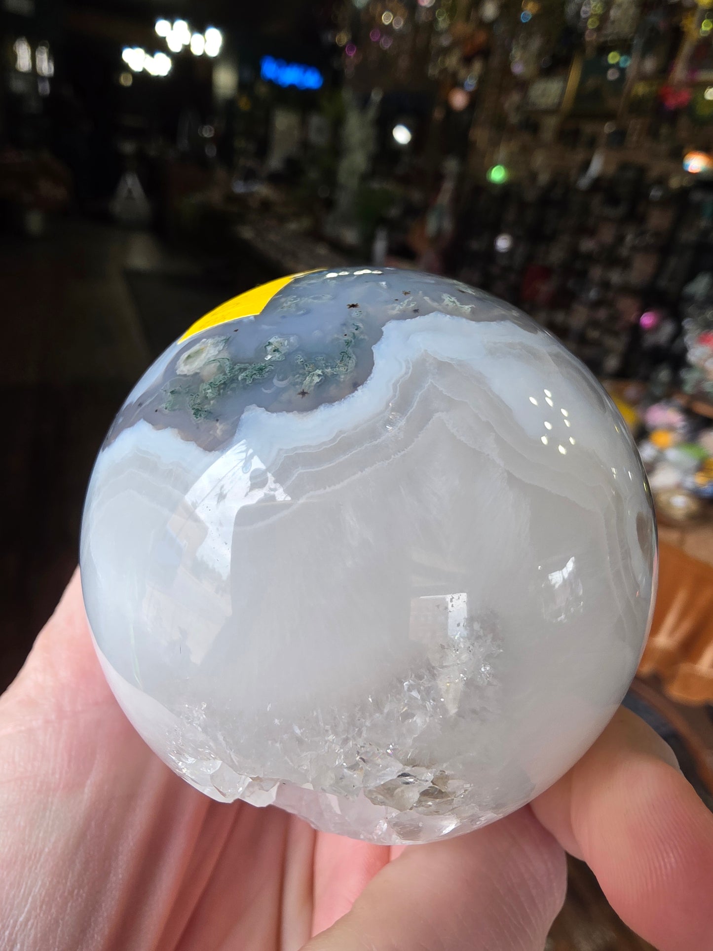 Moss Agate Sphere