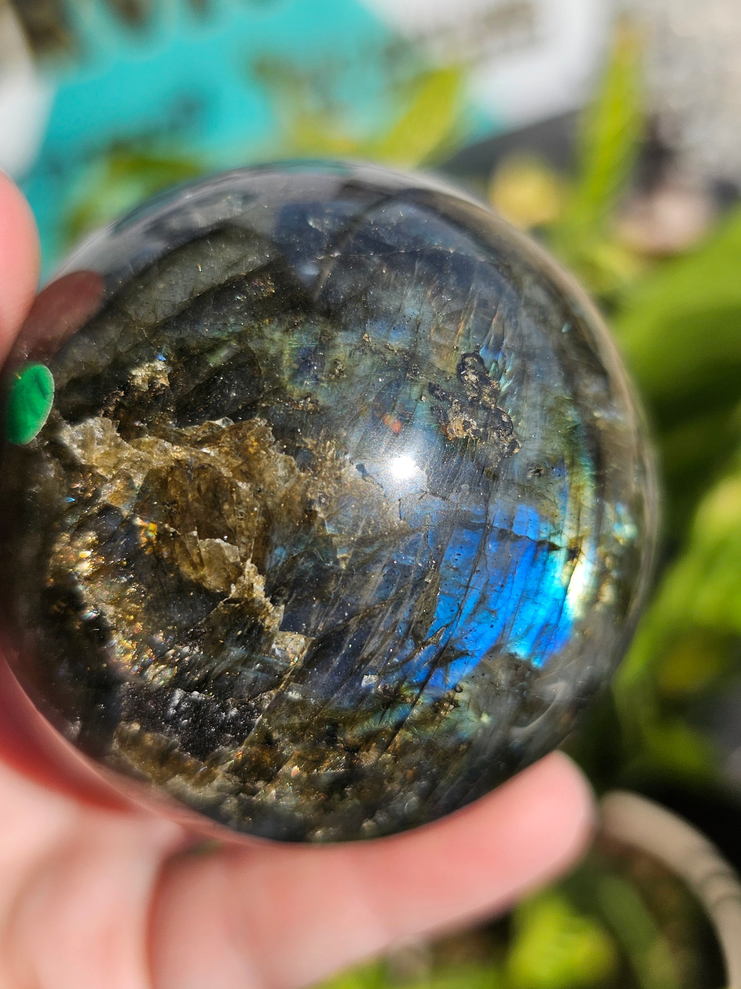 Labradorite Sphere