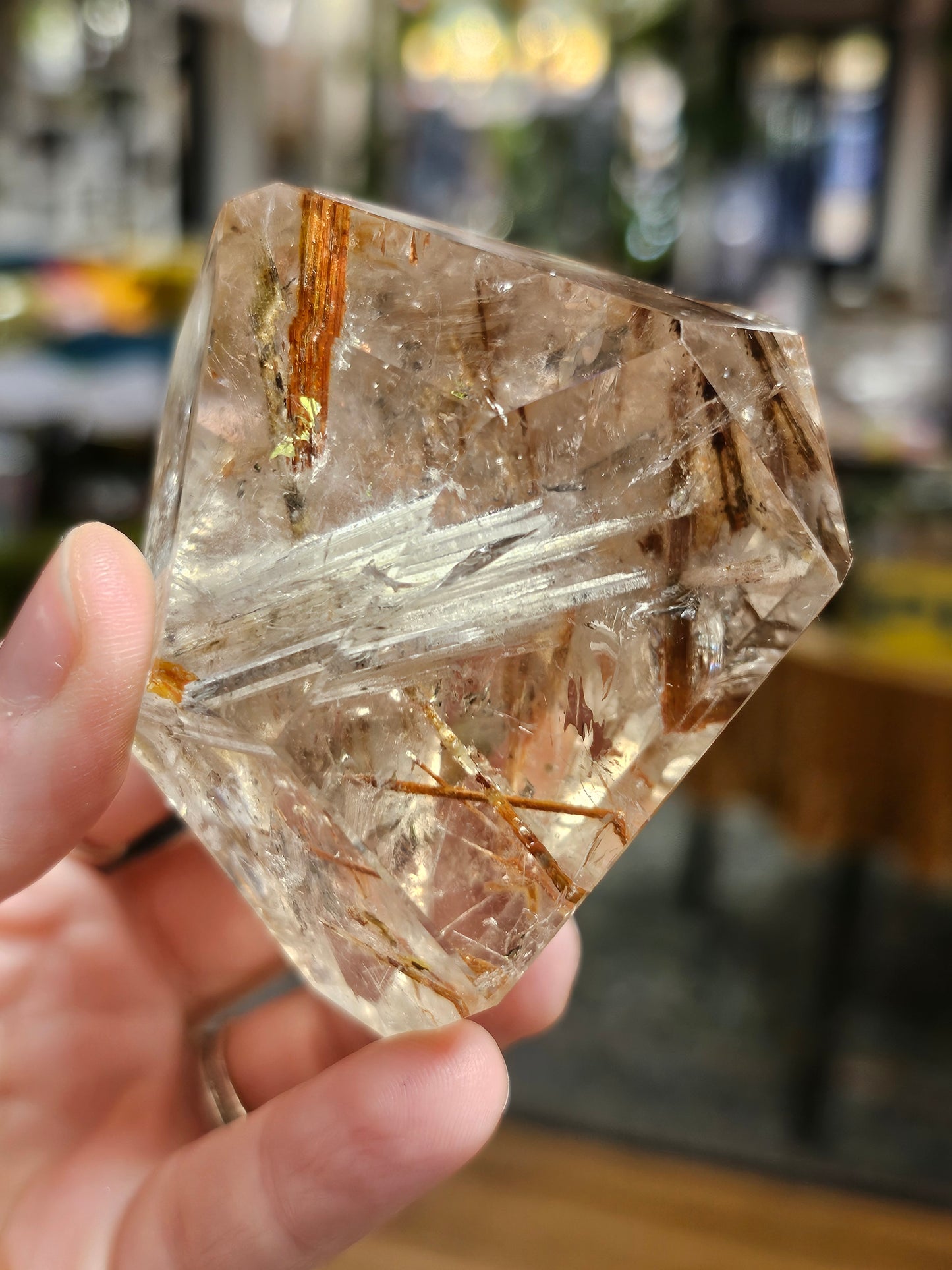 Amphibole in Quartz