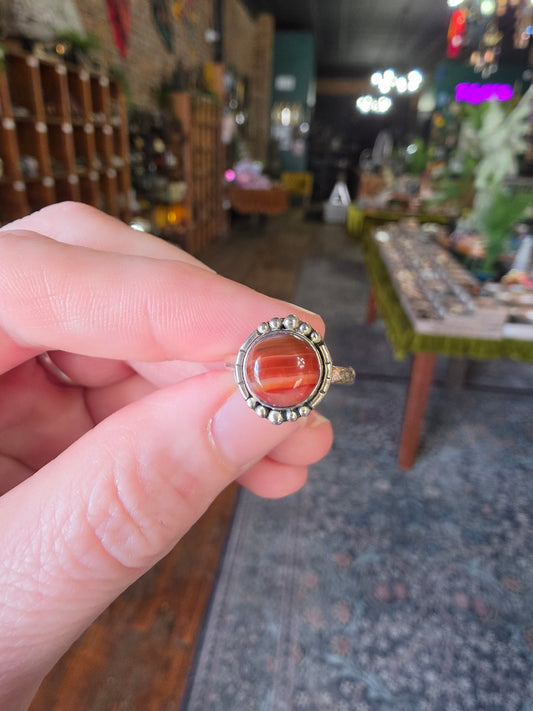 Carnelian Ring Size 6