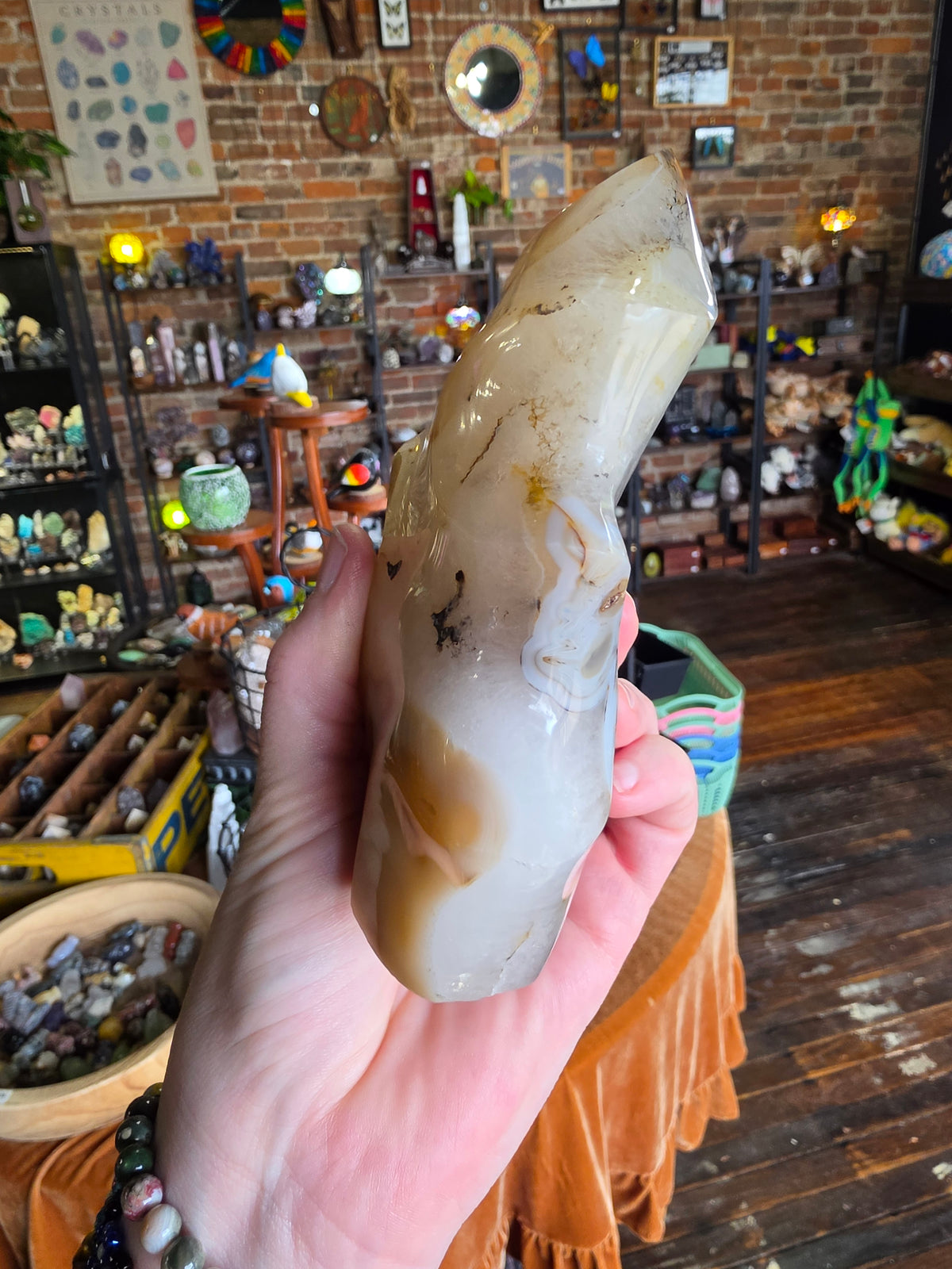 Dendritic Agate Flame