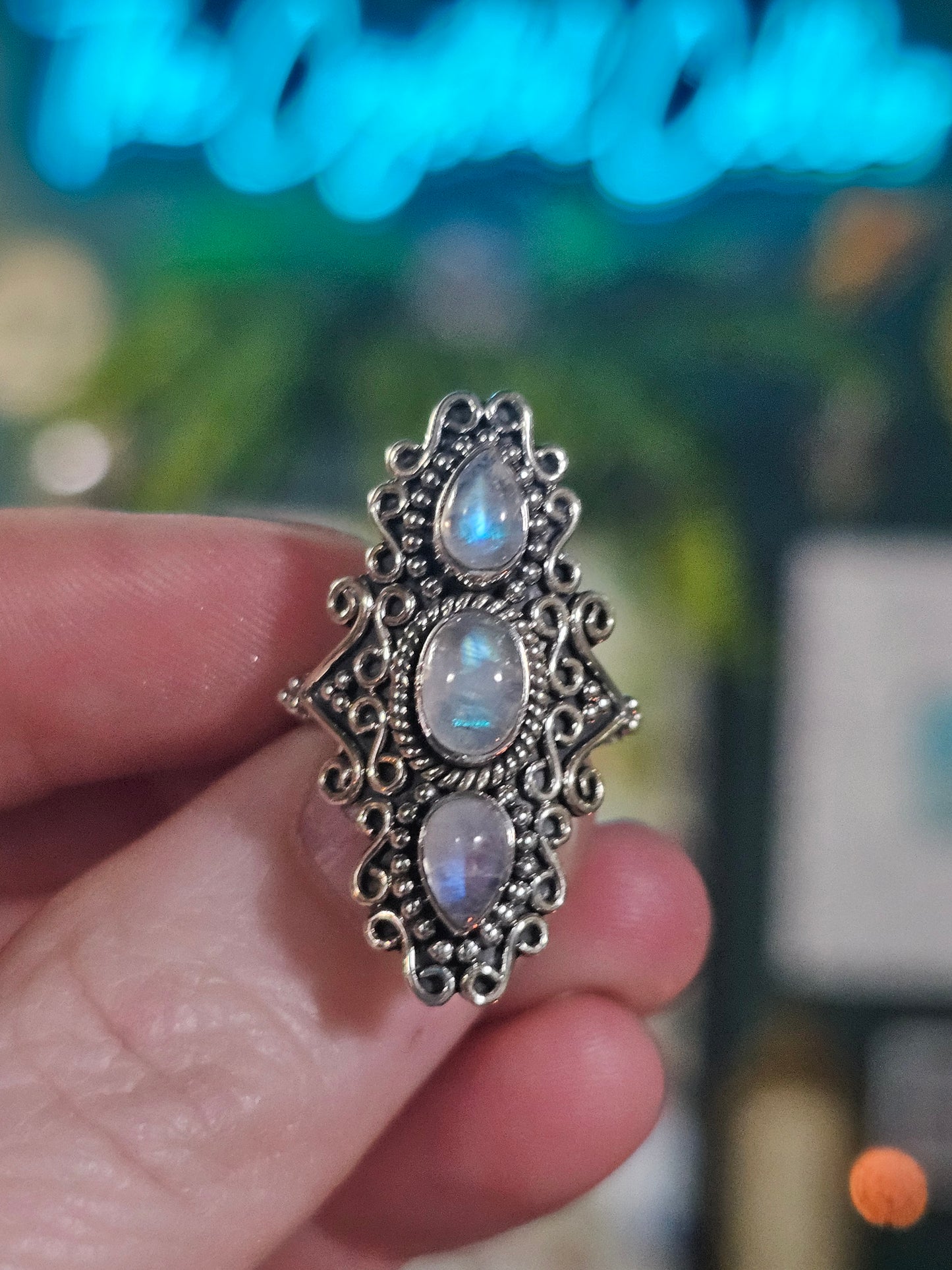 Moonstone Size 5 Ring