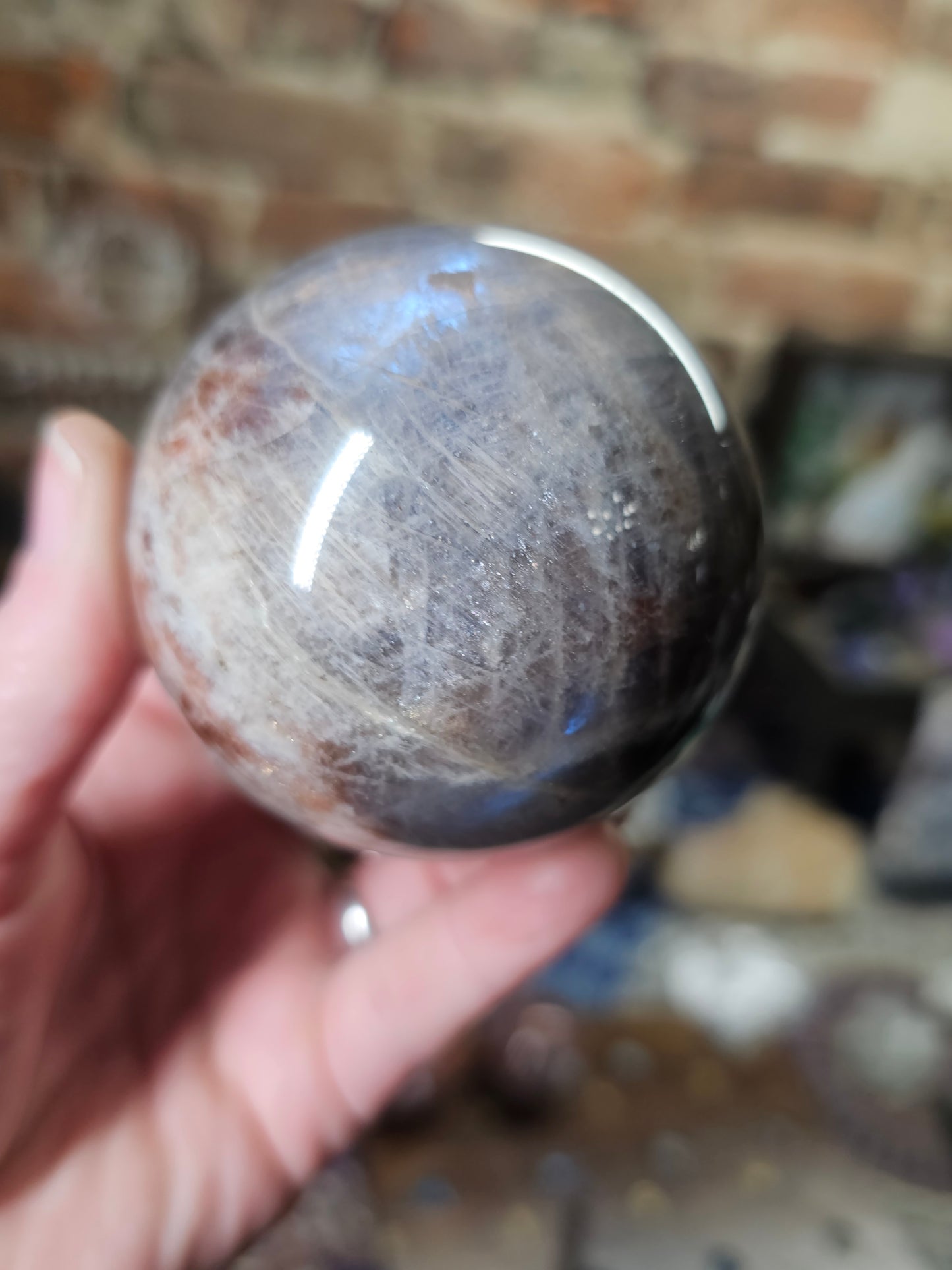 Sunstone Moonstone Sphere
