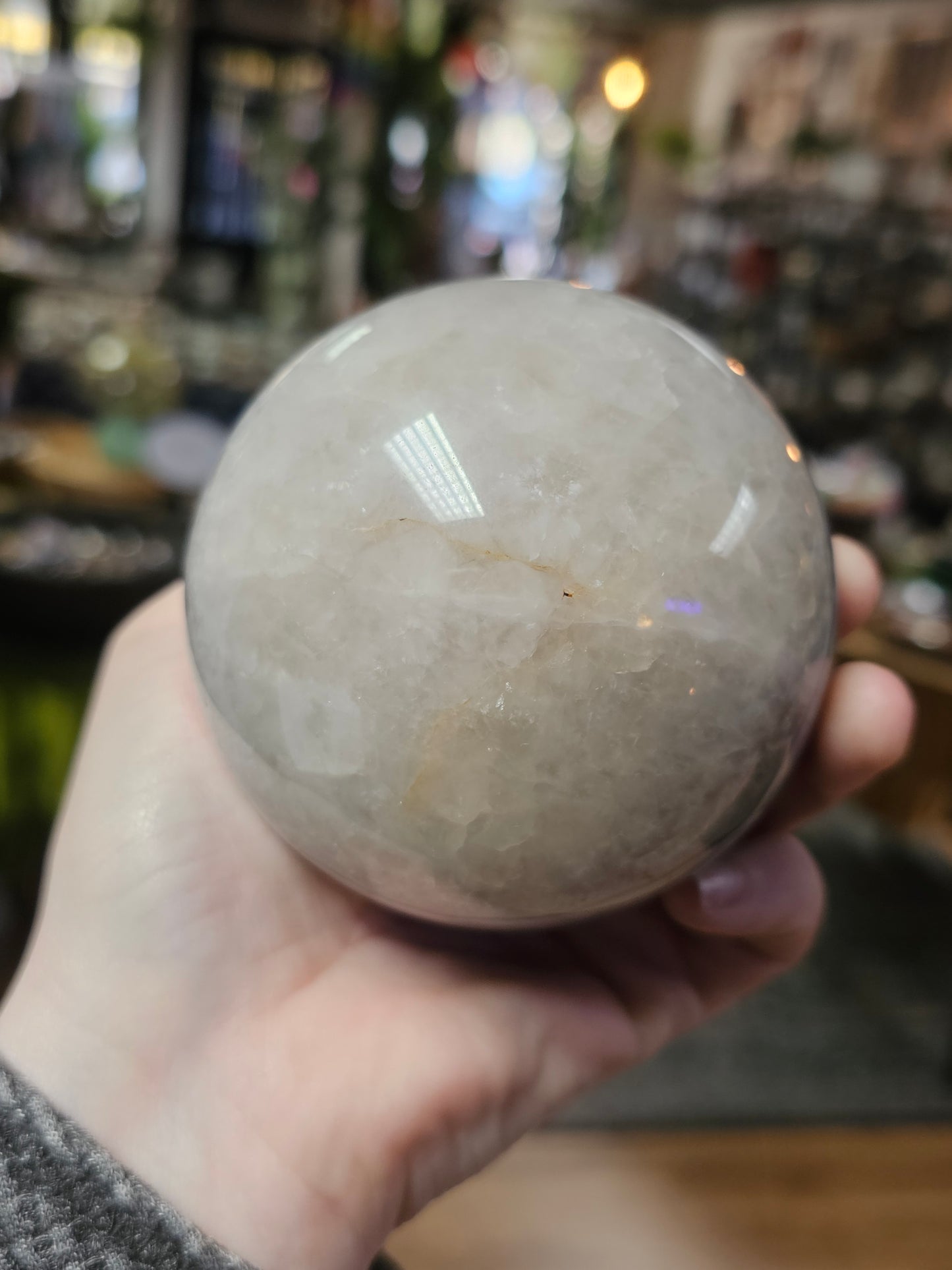 Amethyst Agate Sphere
