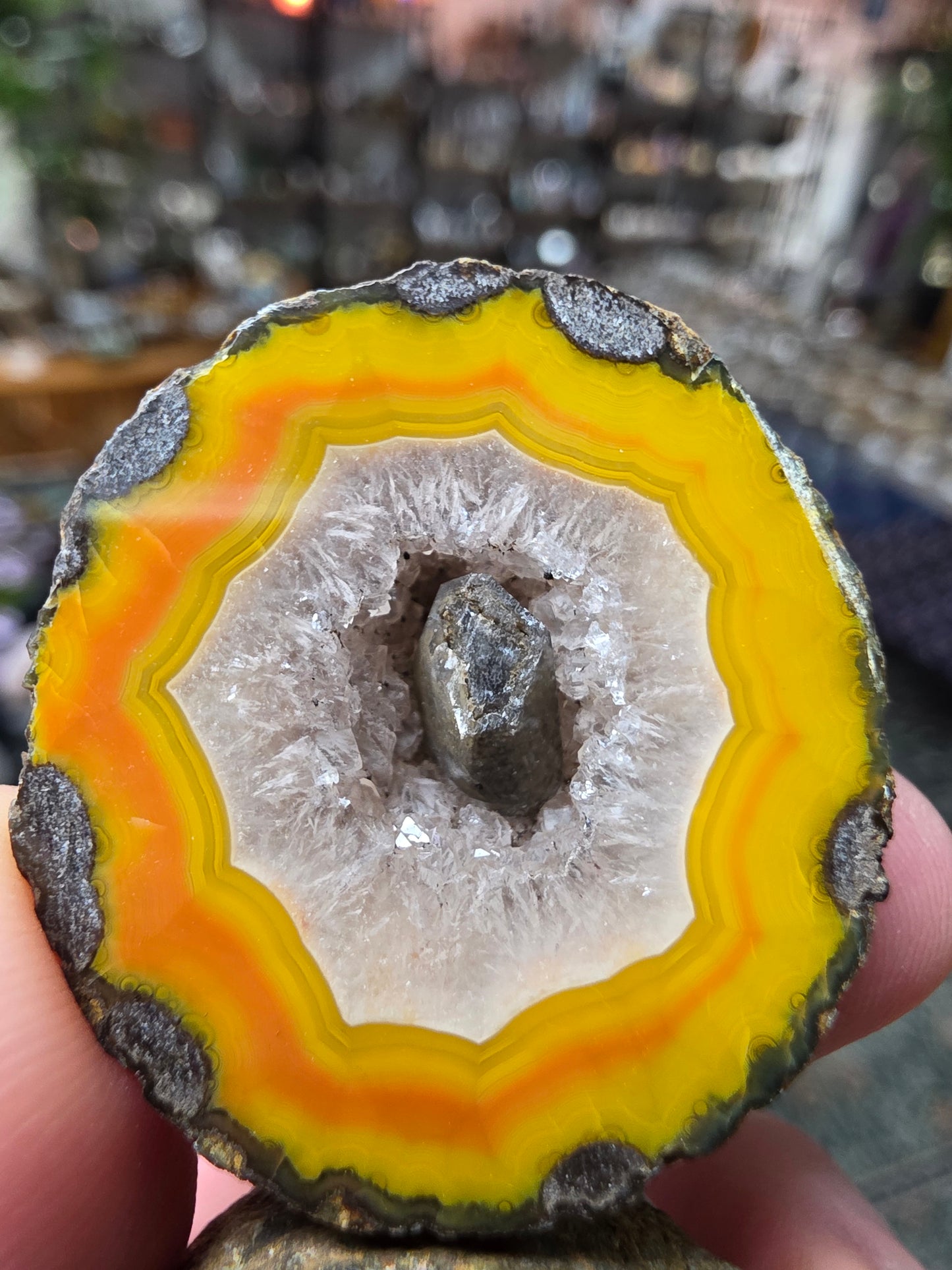 Fighting Blood  Agate