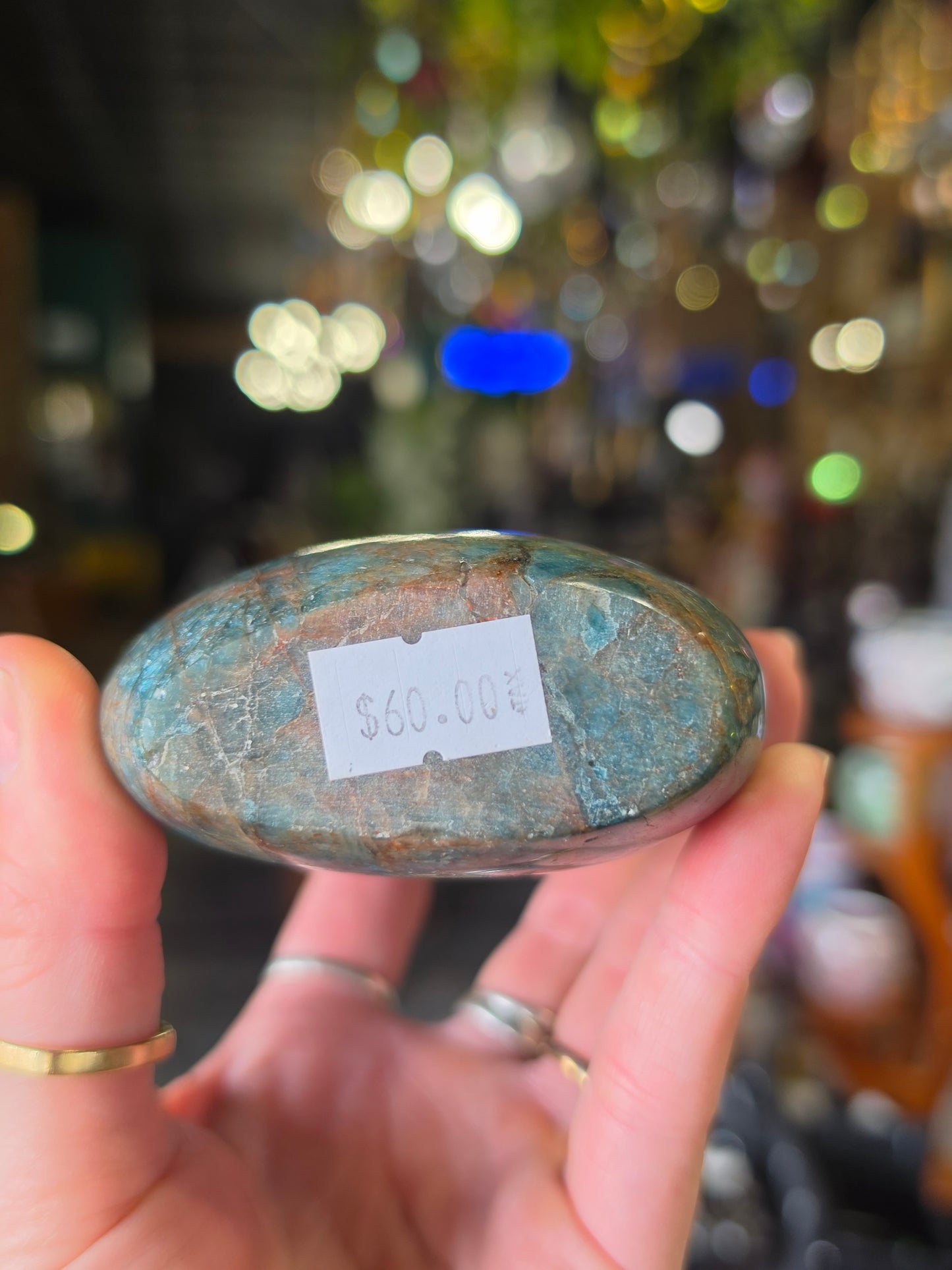 Blue Apatite Freeform