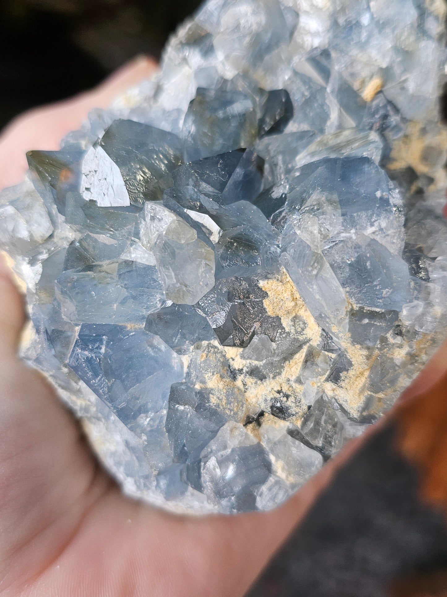 Celestite Cluster