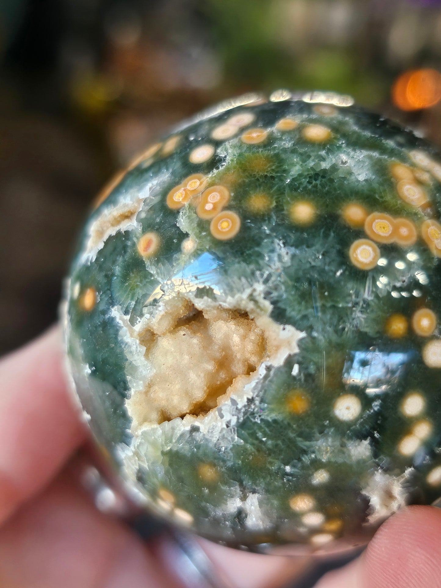 Ocean Jasper Sphere