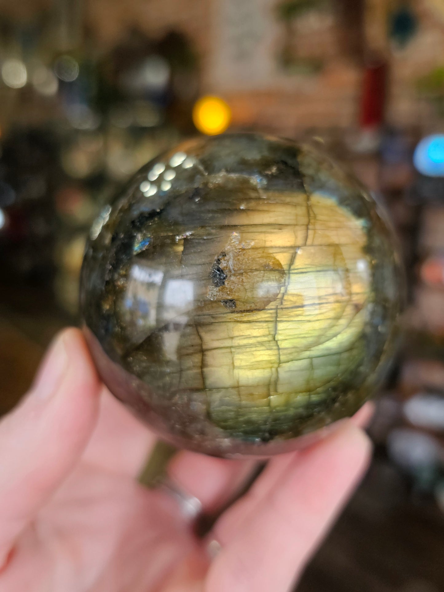 Labradorite Sphere