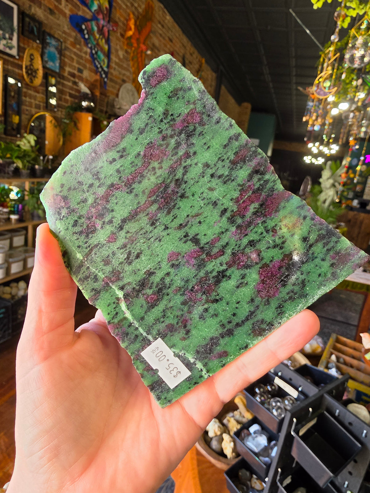 Ruby In Zoisite Slab