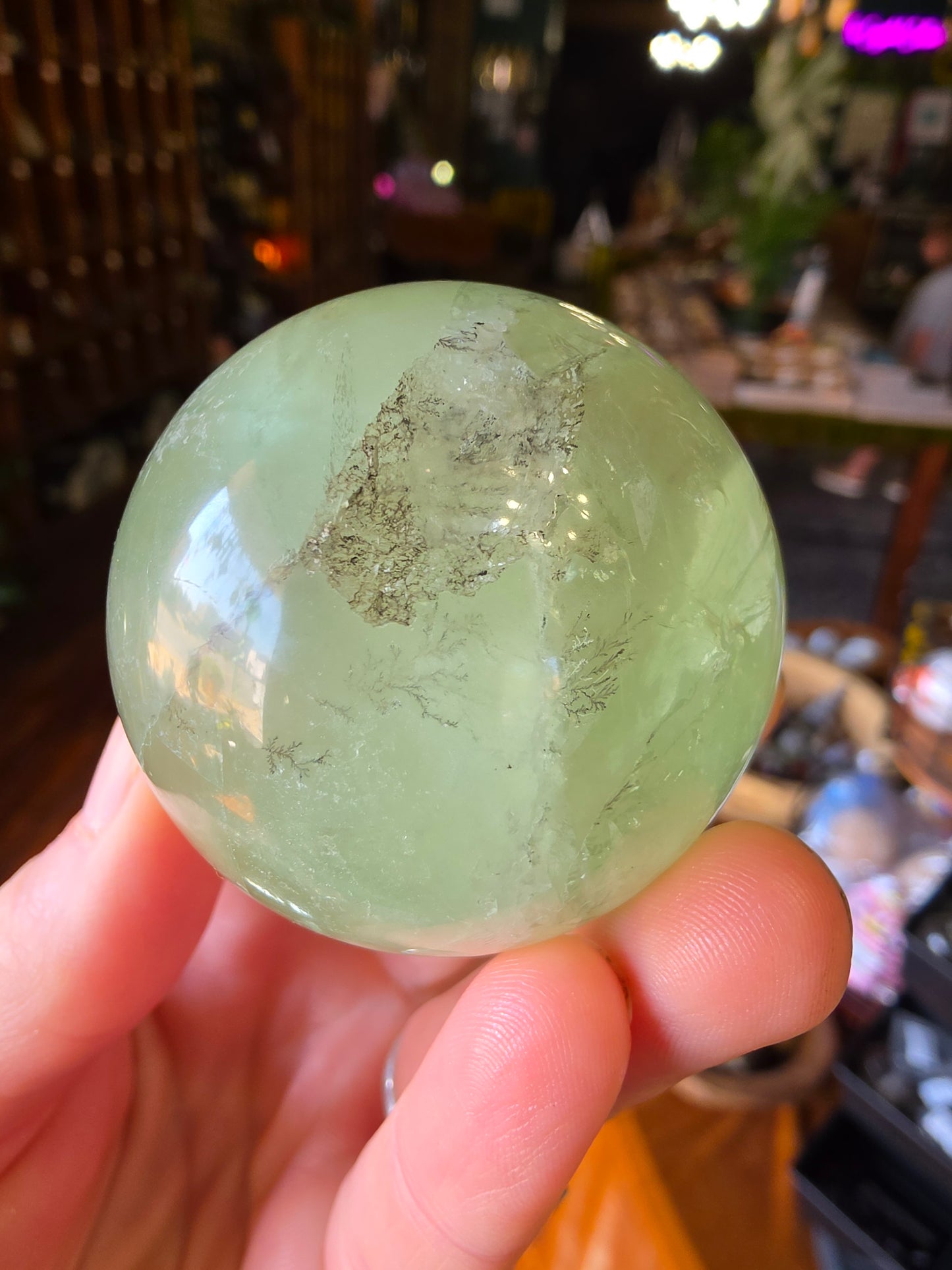 Dendritic Fluorite