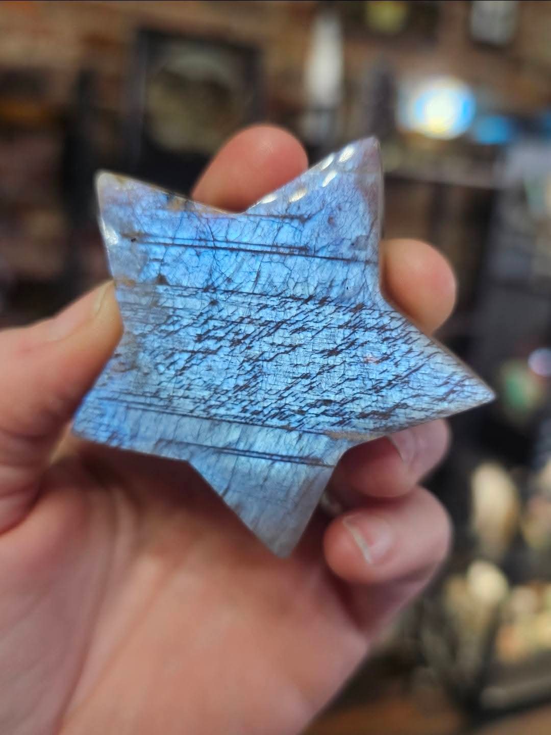 Belomorite Moonstone Stars