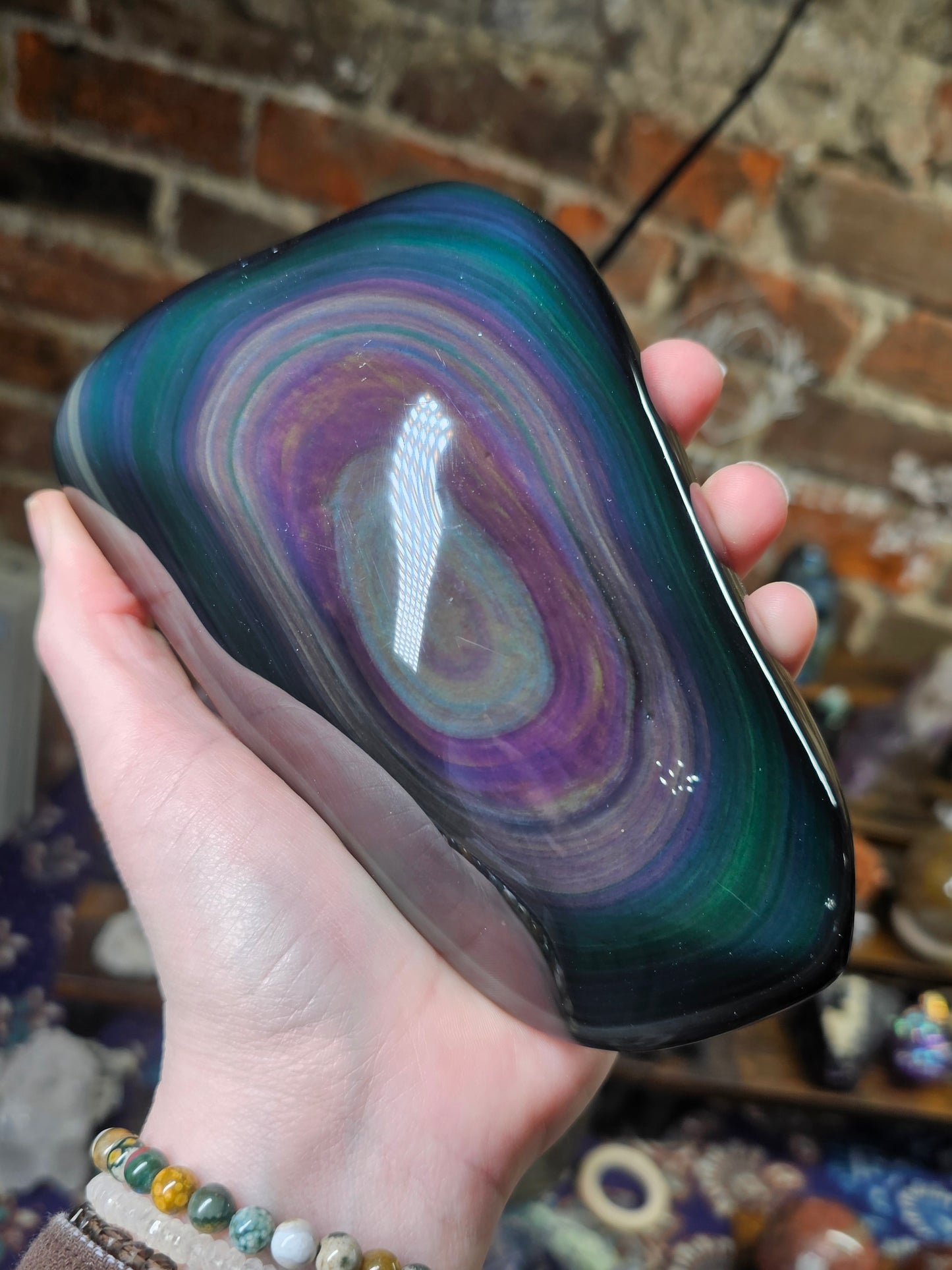Rainbow Obsidian Free form
