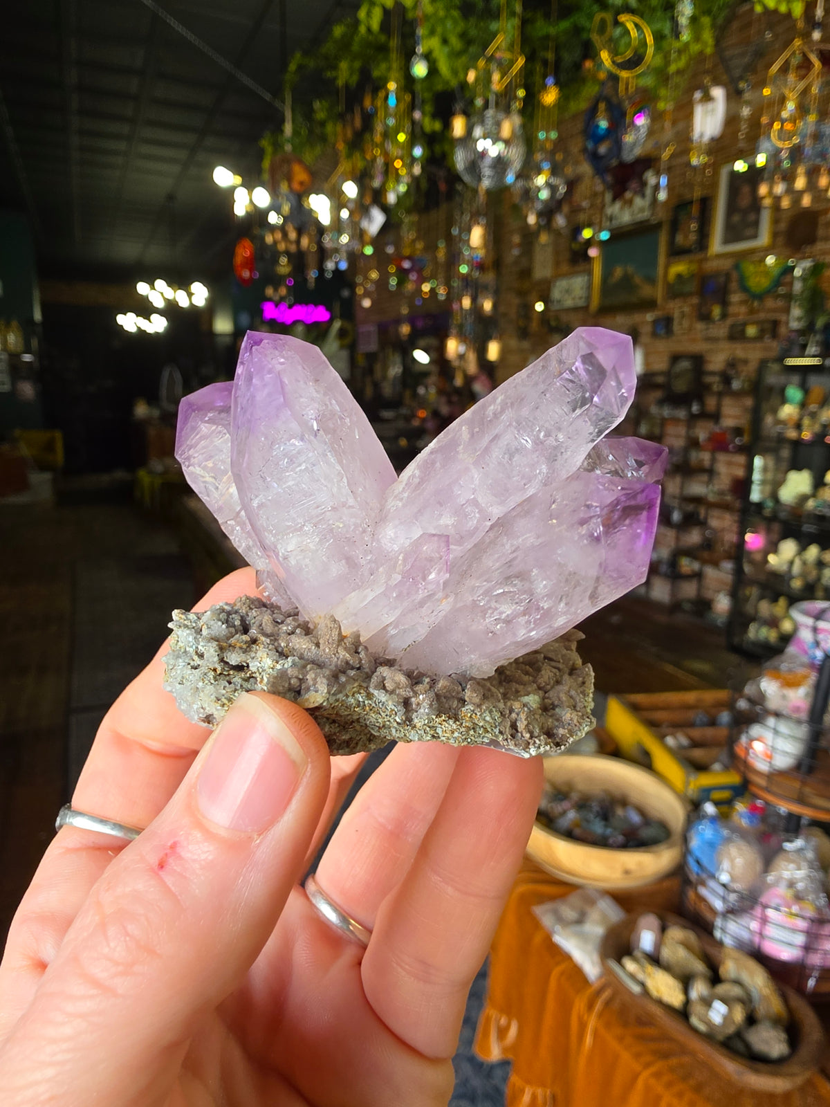 Vera Cruz Amethyst on Dolomite