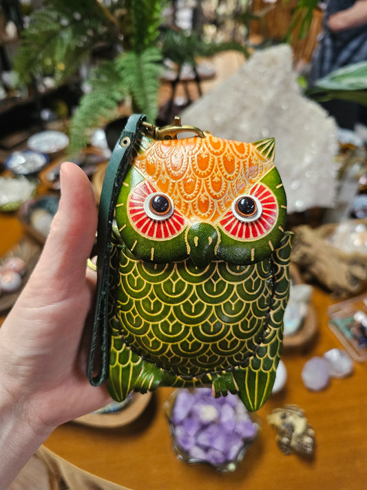 Owl coin purse