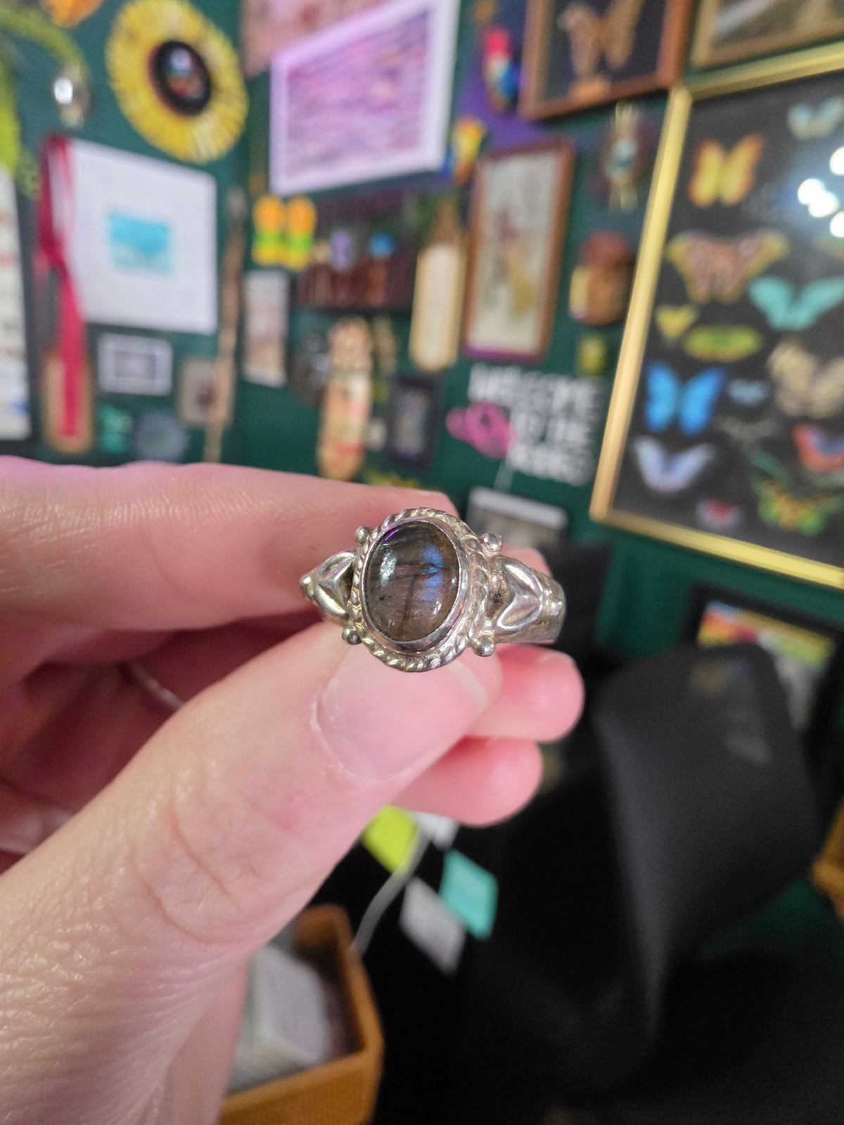 Labradorite Ring Size 7