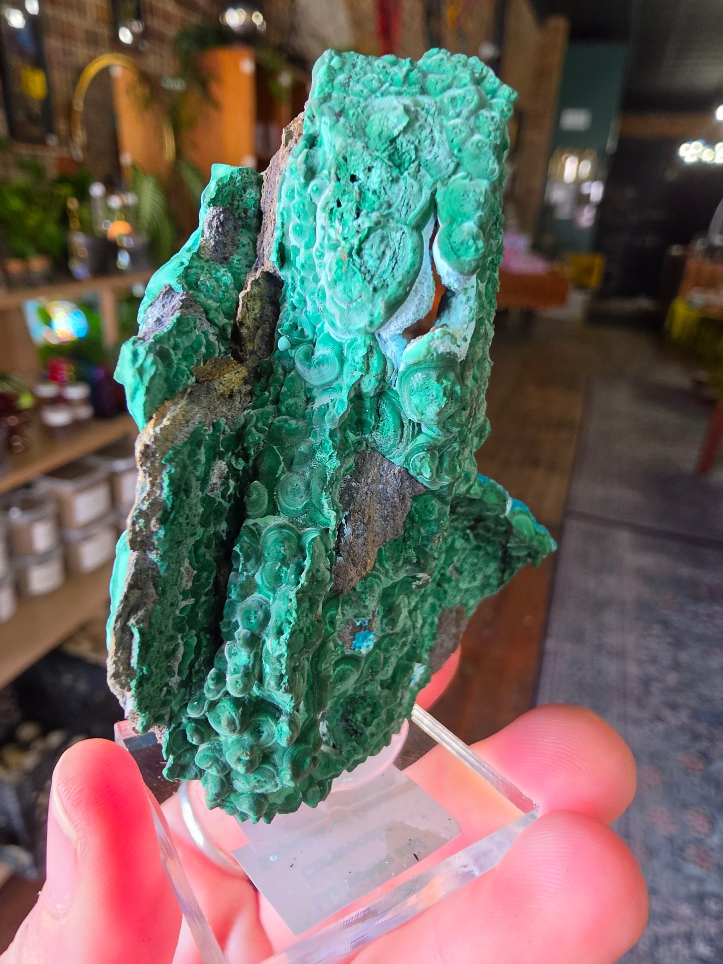 Chrysocolla and Malachite