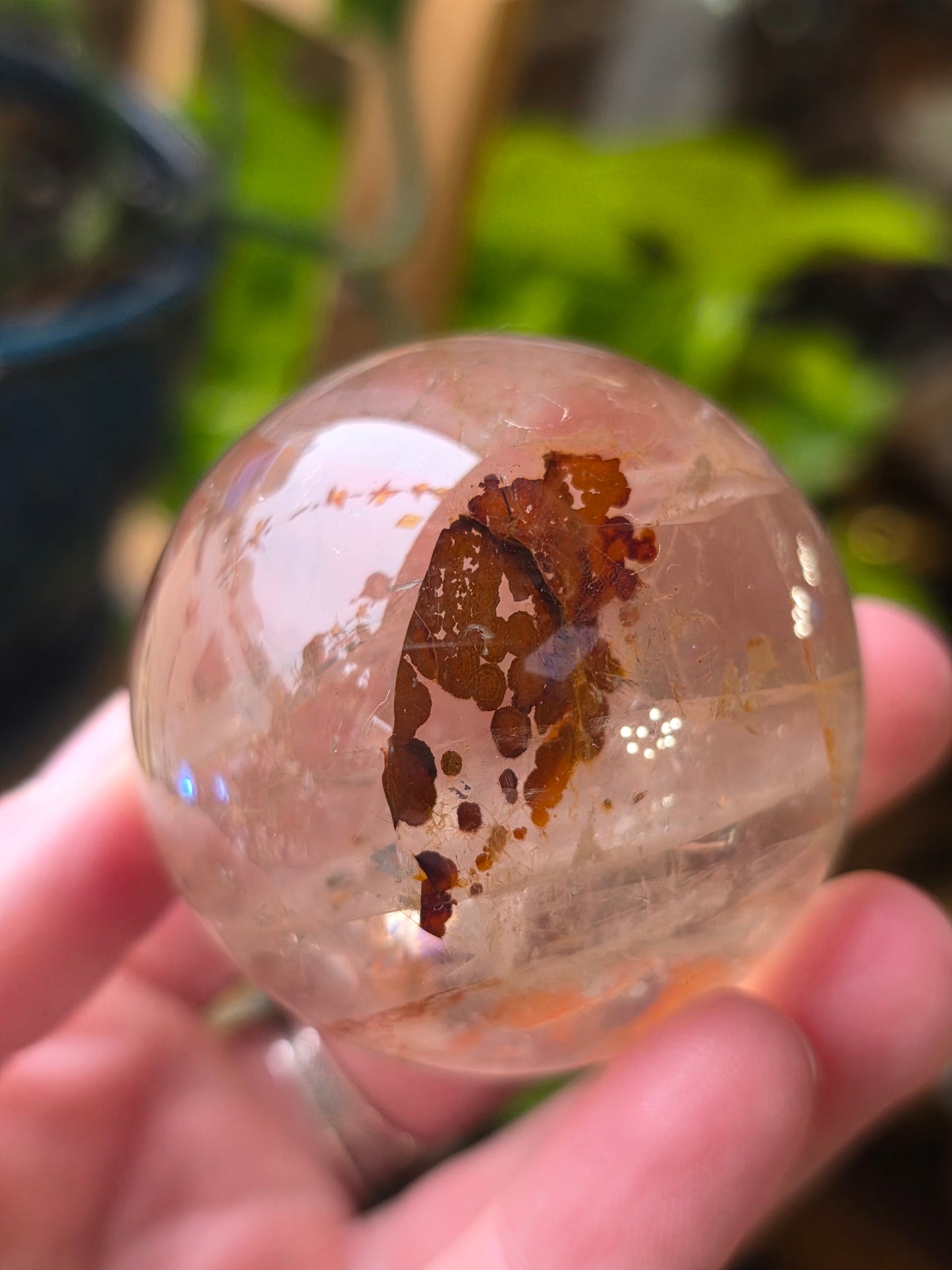 Included Quartz Sphere