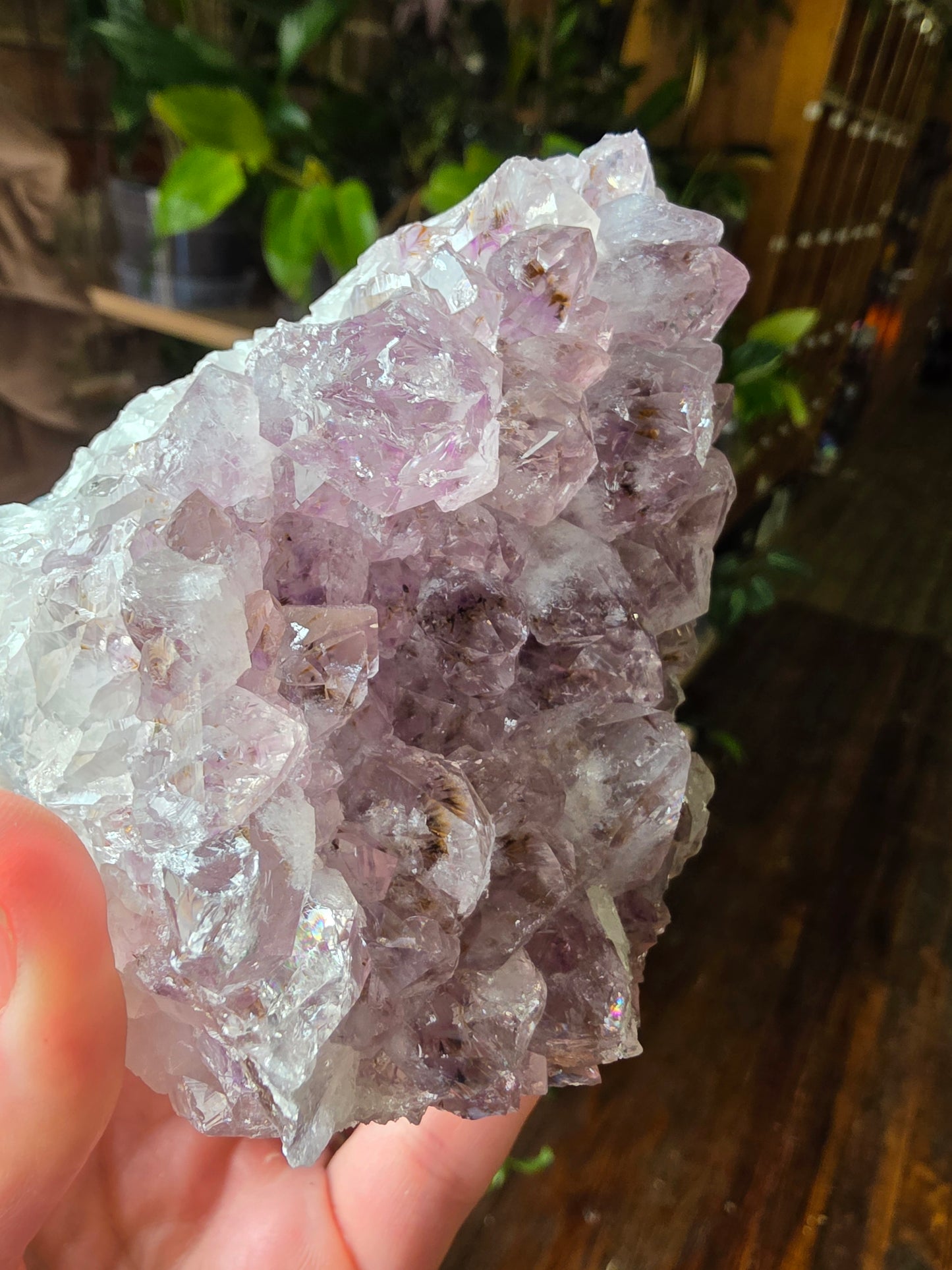 Included Amethyst Cluster