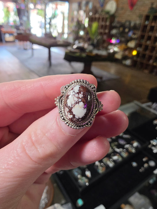 Size 7 Wild Horse Jasper Ring