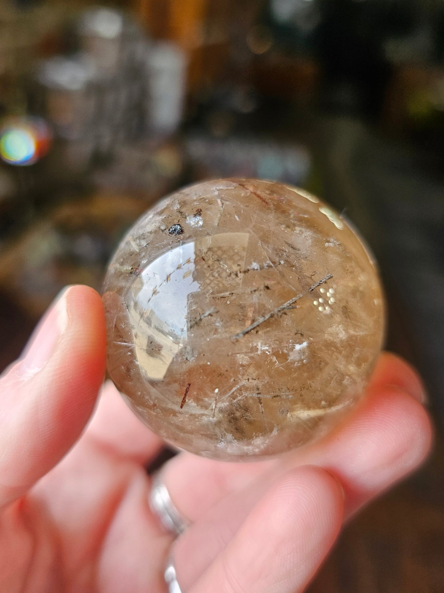 Included Quartz Sphere