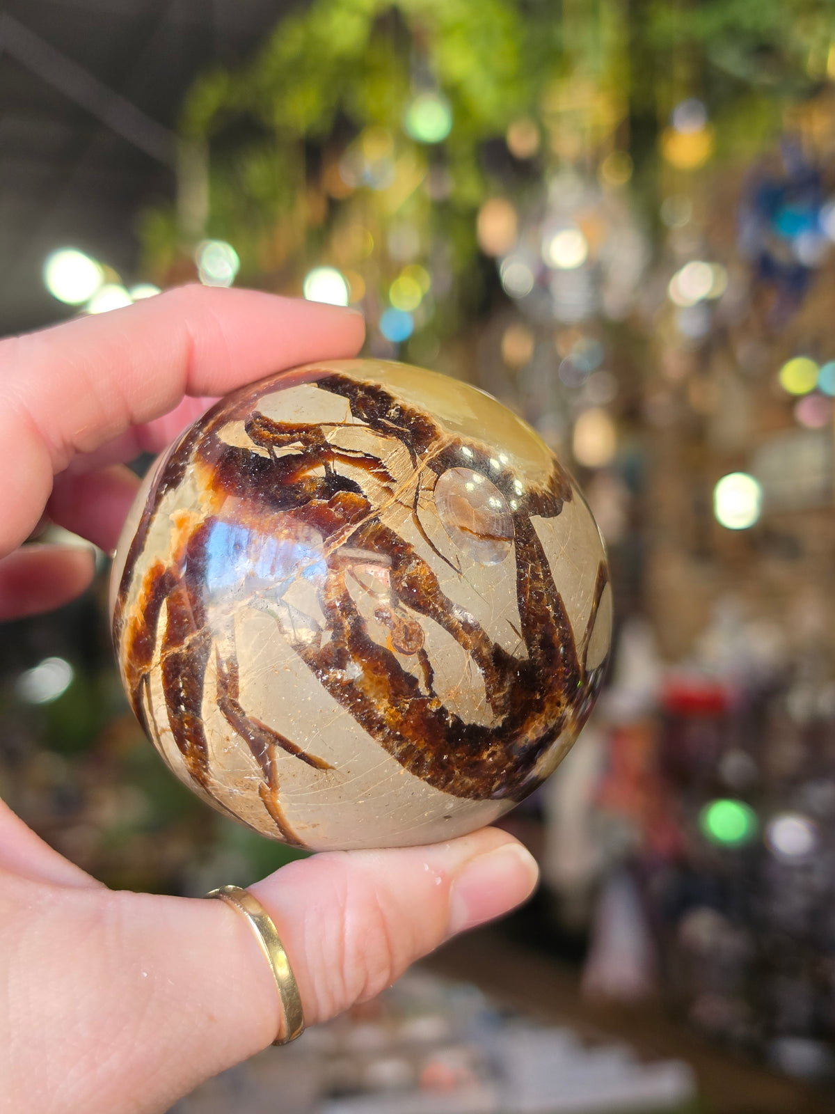 Septarian Nodule Sphere