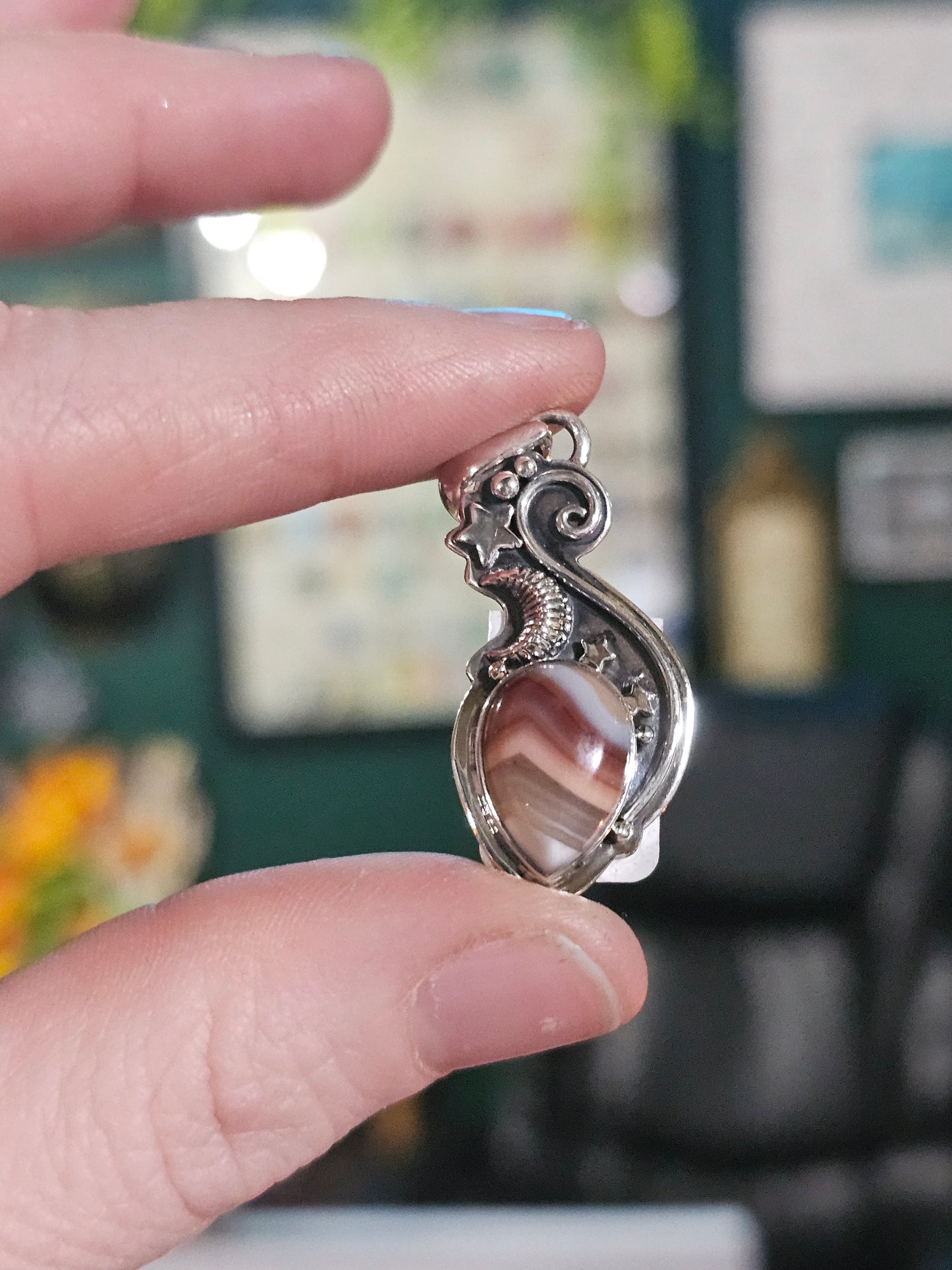 Sardonyx Agate Pendant
