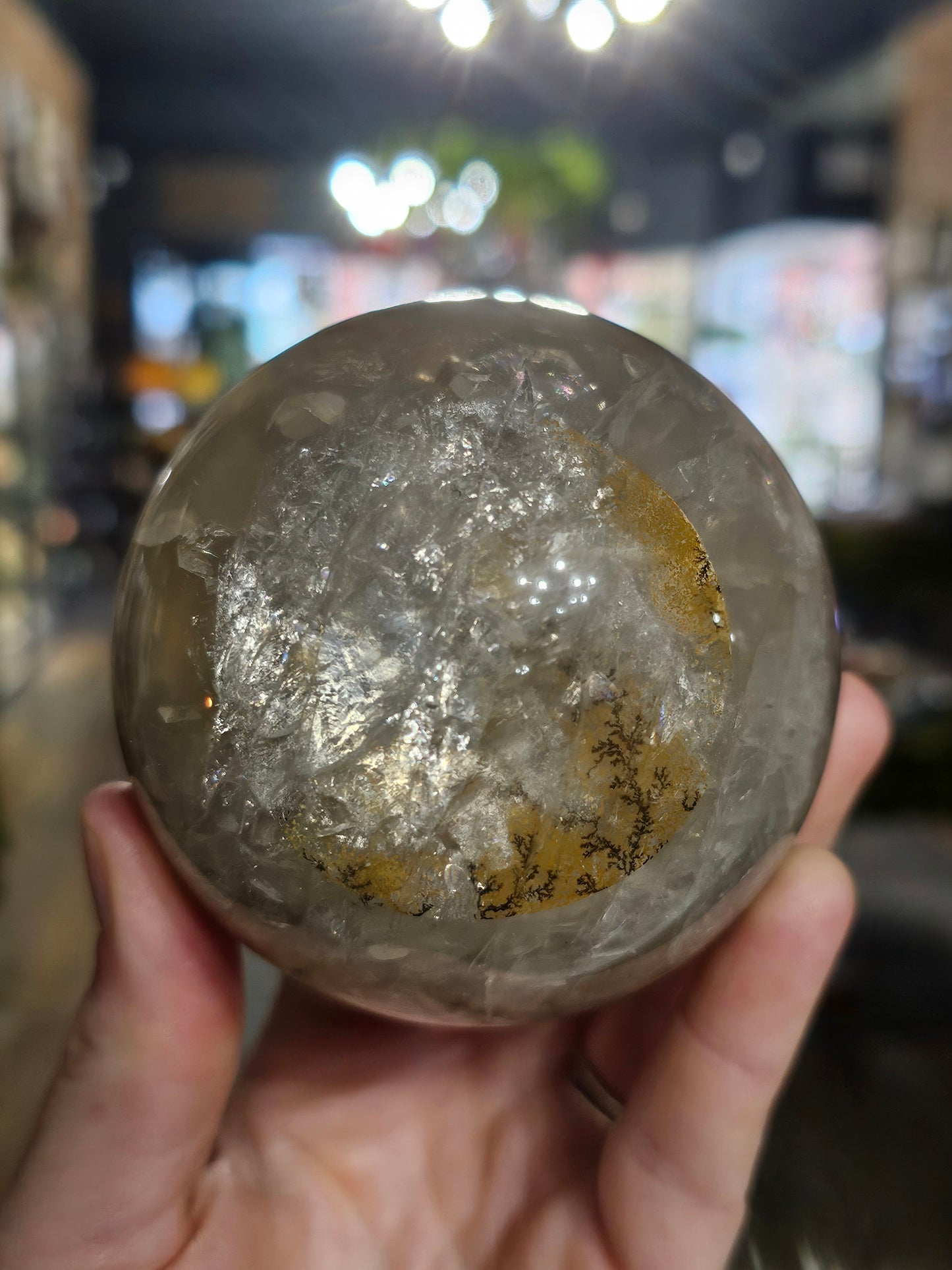 Dendritic Golden Healer Sphere